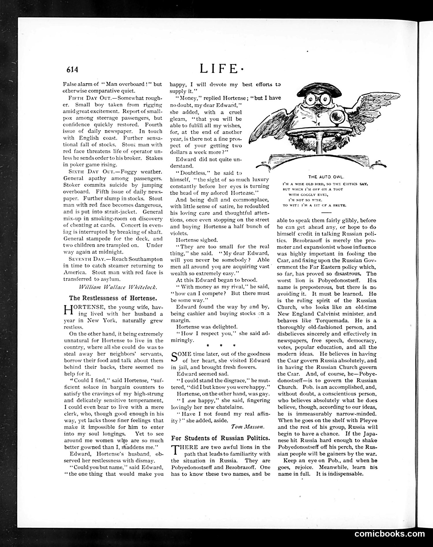 Life — June 23, 1904 — page 8: Life, 1904-06-23