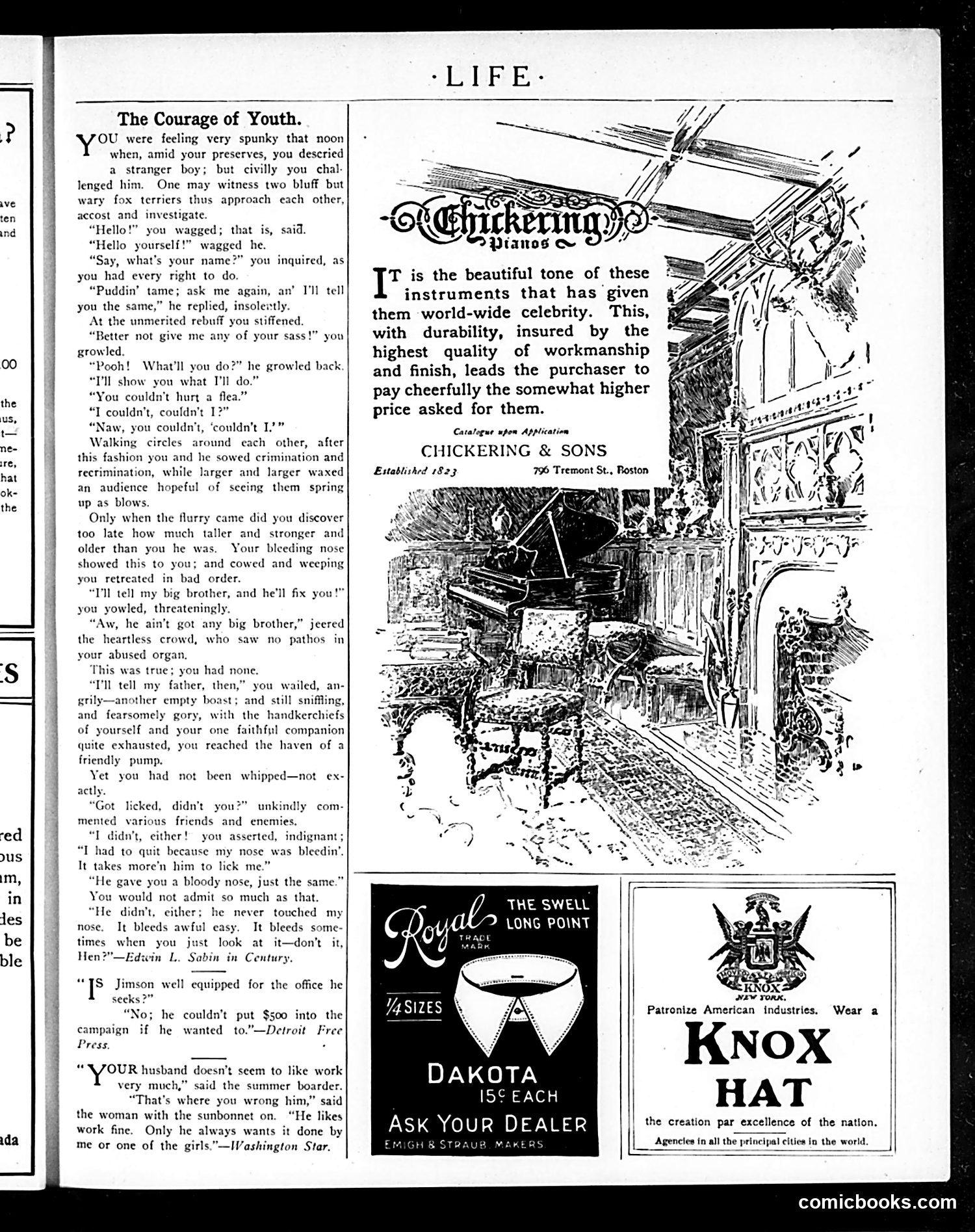 Life — July 7, 1904 — page 5: Life, 1904-07-07