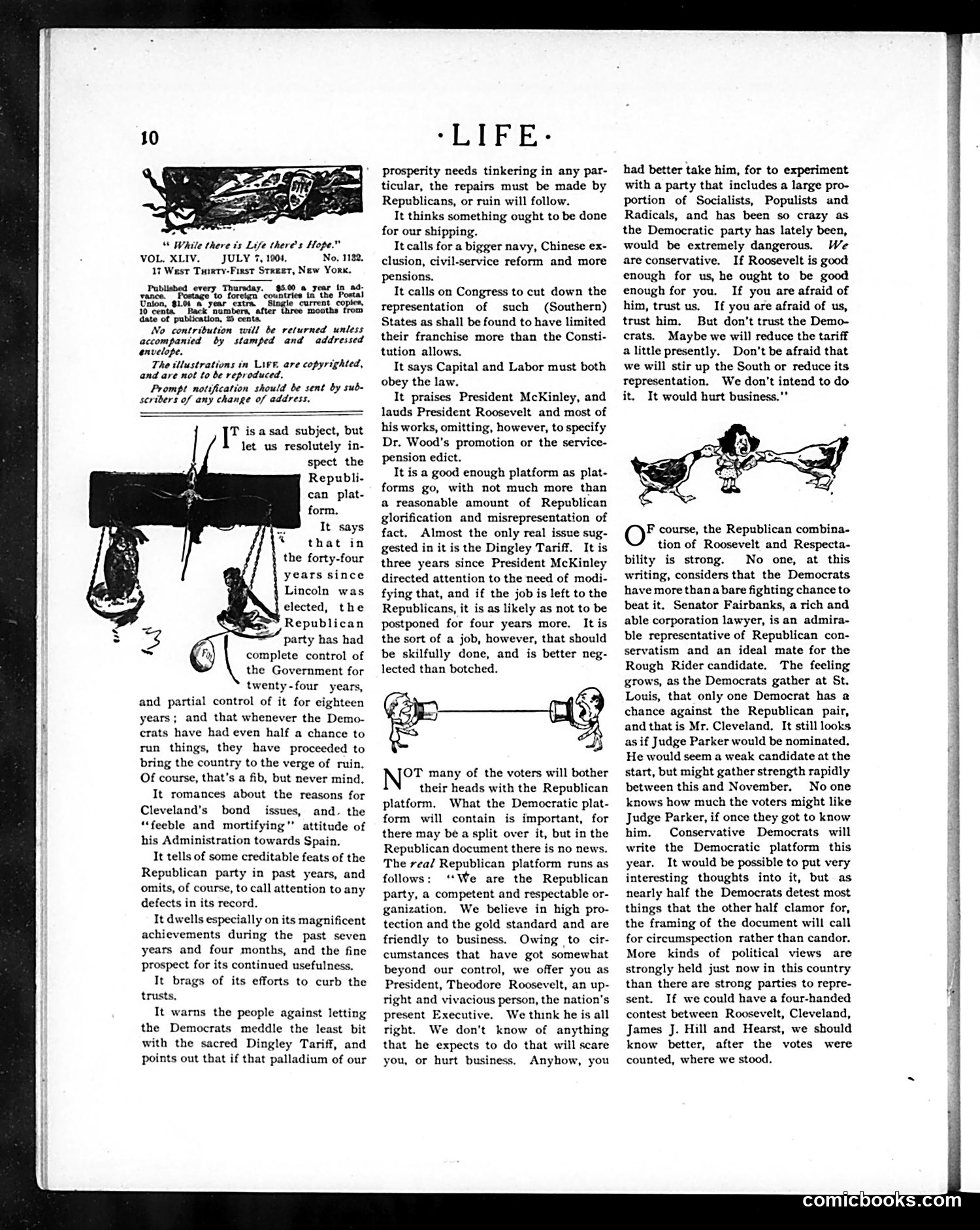 Life — July 7, 1904 — page 10: Life, 1904-07-07