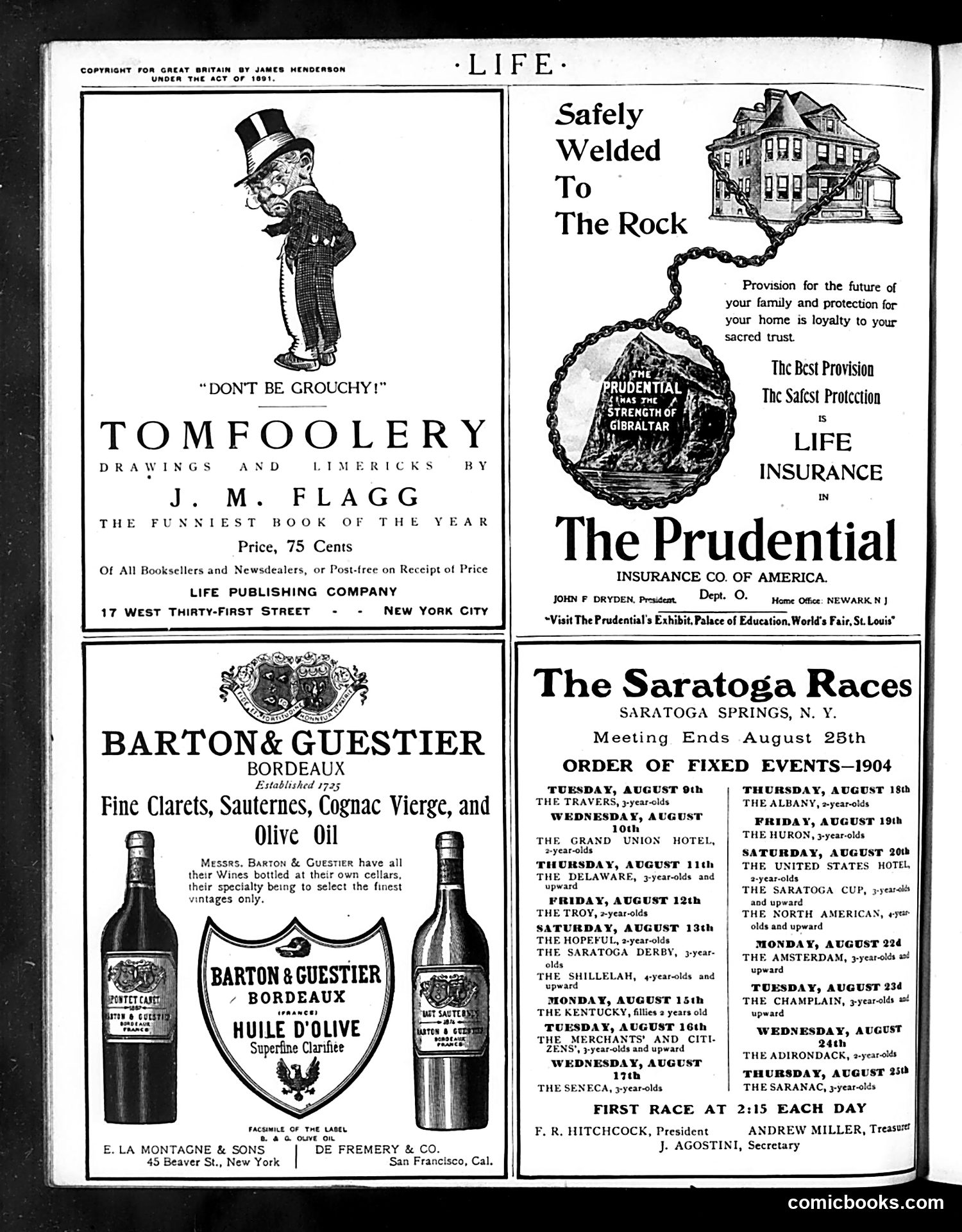 Life — August 11, 1904 — page 2: Life, 1904-08-11