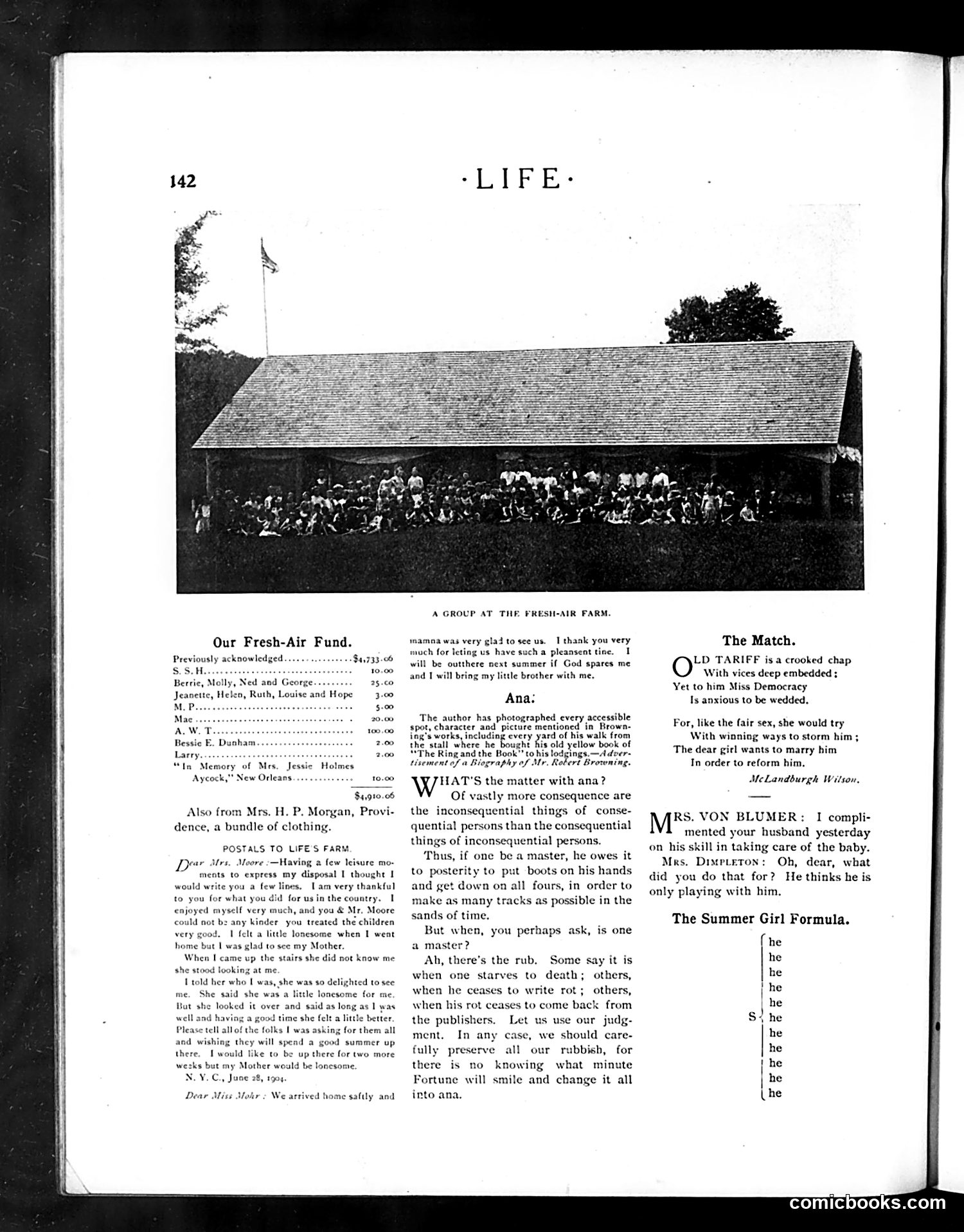 Life — August 11, 1904 — page 6: Life, 1904-08-11