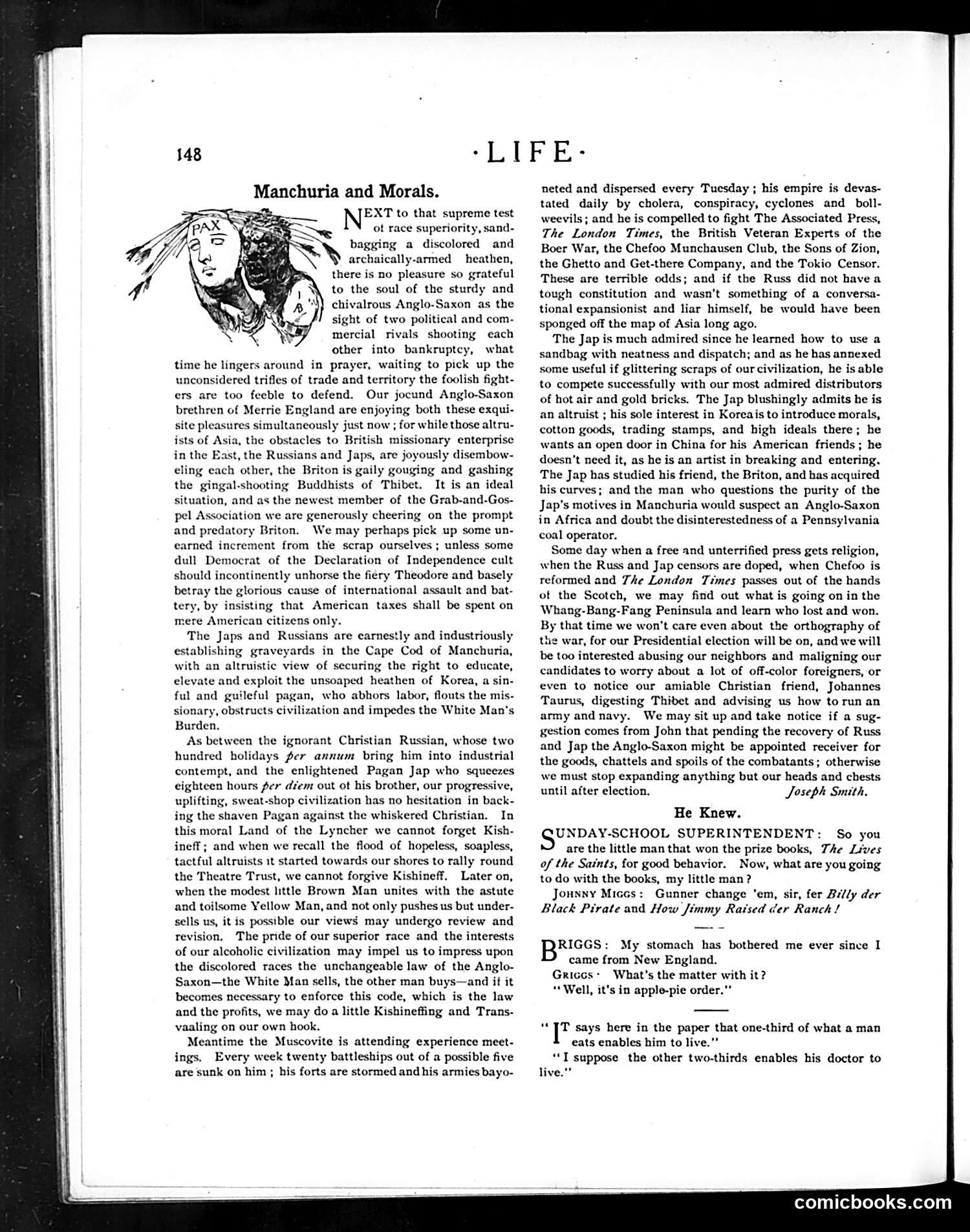 Life — August 11, 1904 — page 12: Life, 1904-08-11