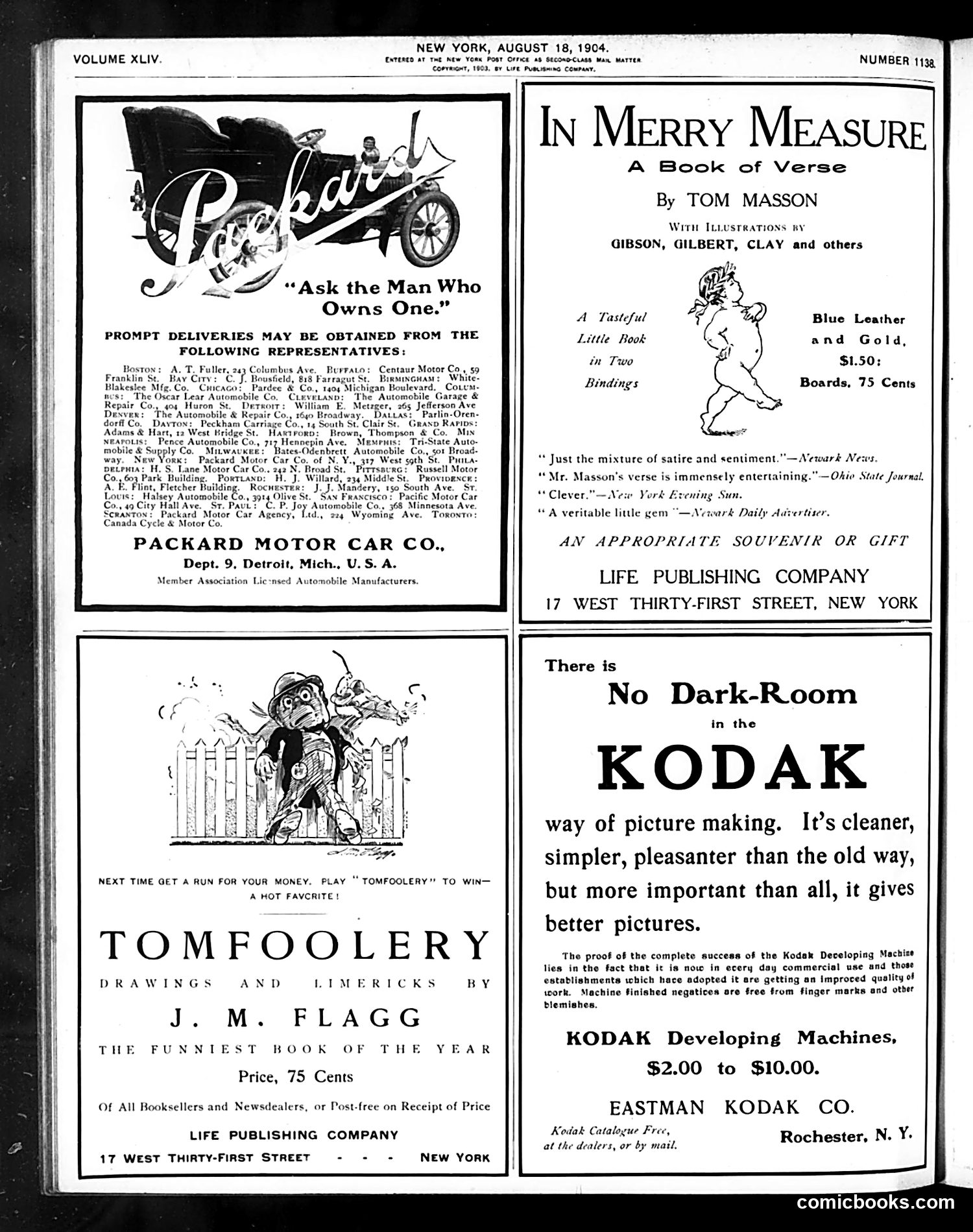 Life — August 18, 1904 — page 2: Life, 1904-08-18