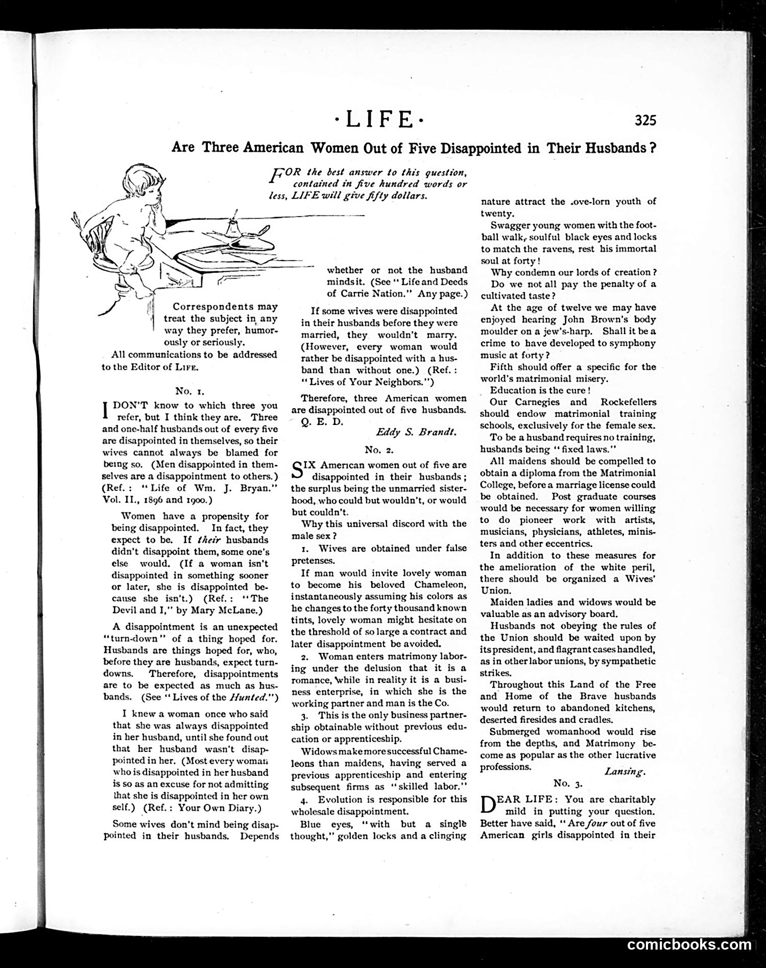 Life — October 6, 1904 — page 13: Life, 1904-10-06