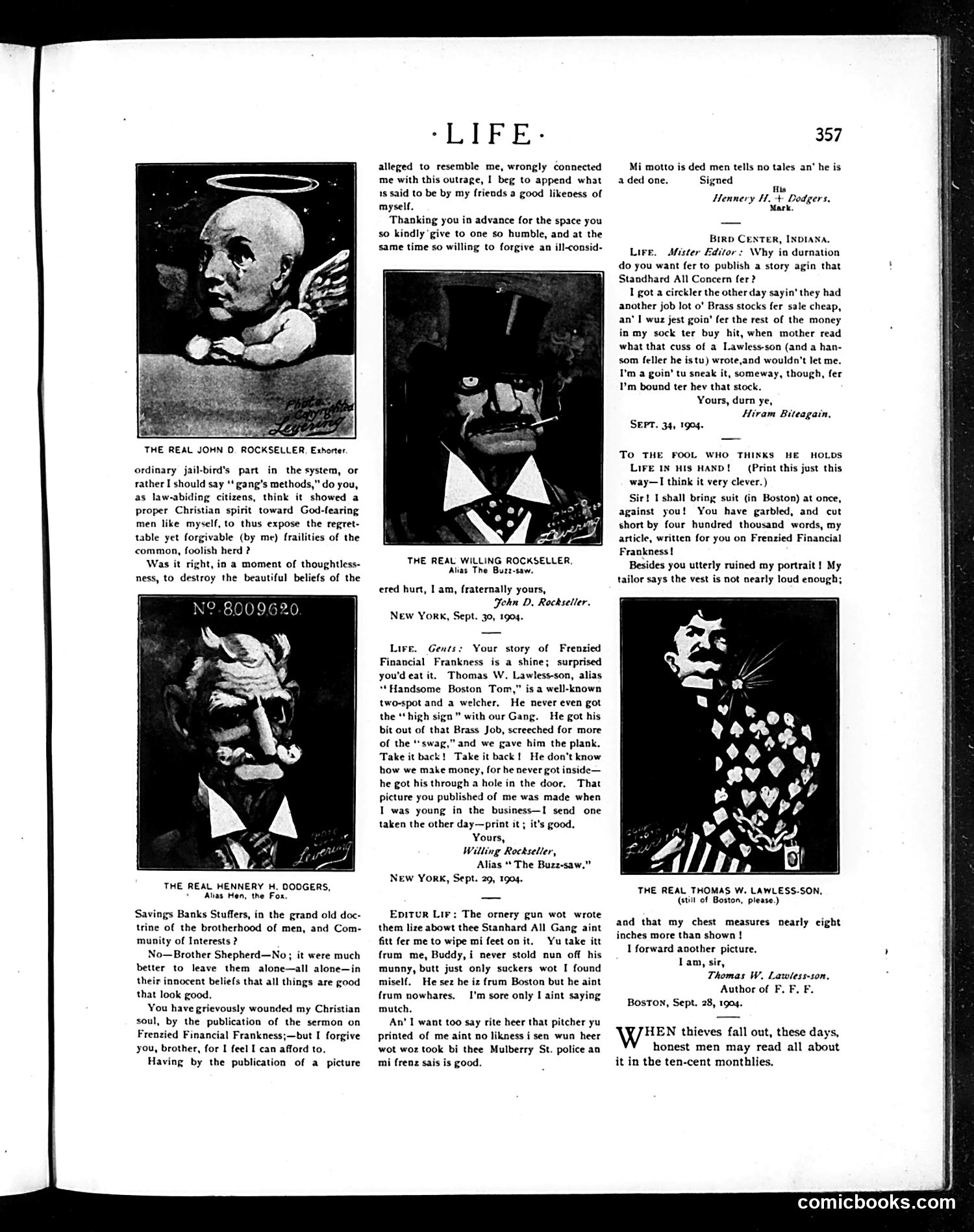 Life — October 13, 1904 — page 7: Life, 1904-10-13