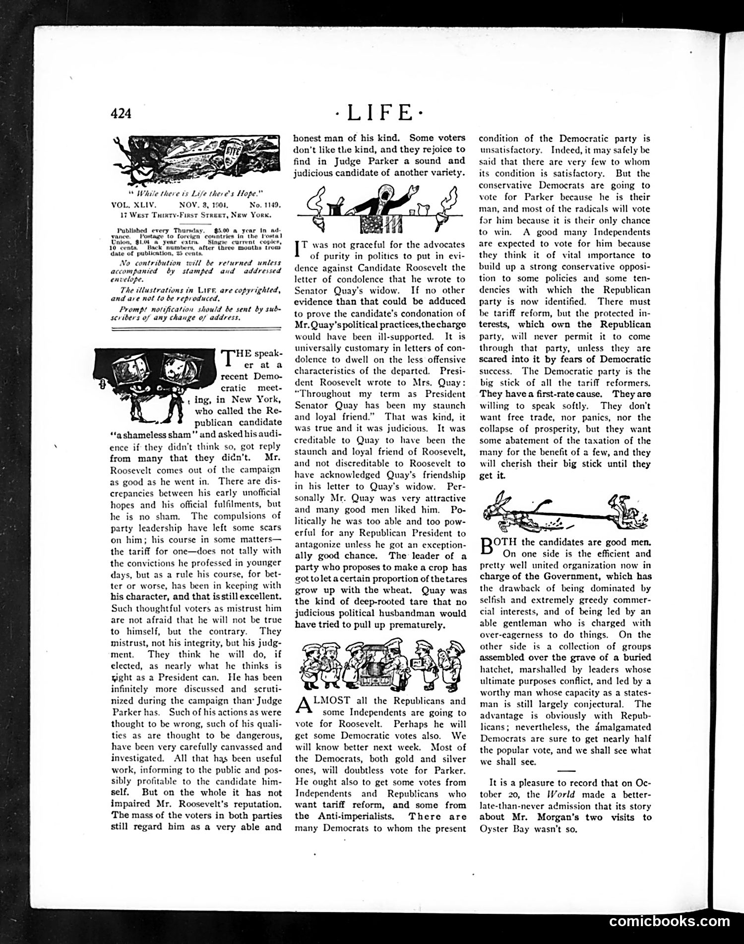 Life — November 3, 1904 — page 12: Life, 1904-11-03