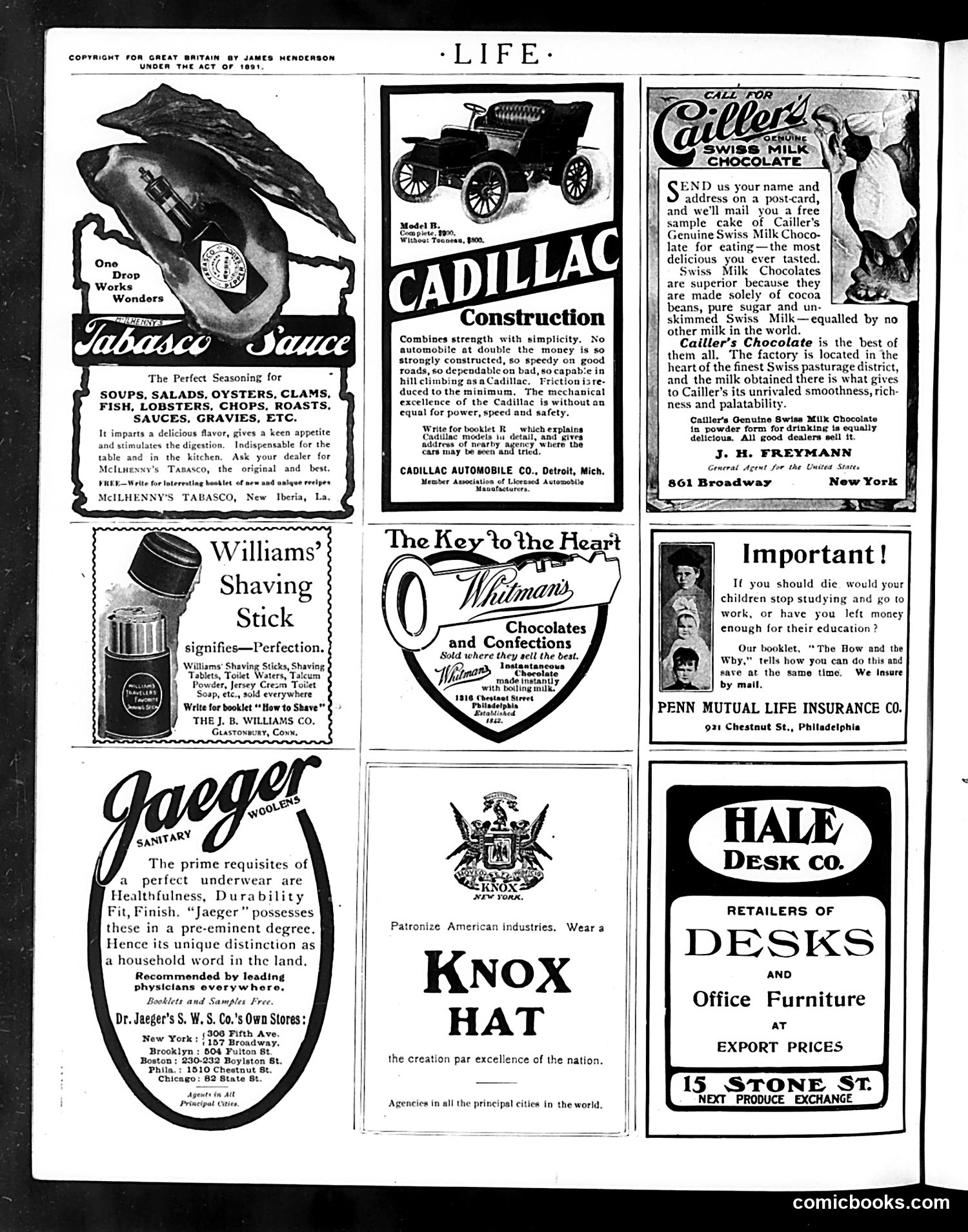 Life — November 10, 1904 — page 2: Life, 1904-11-10