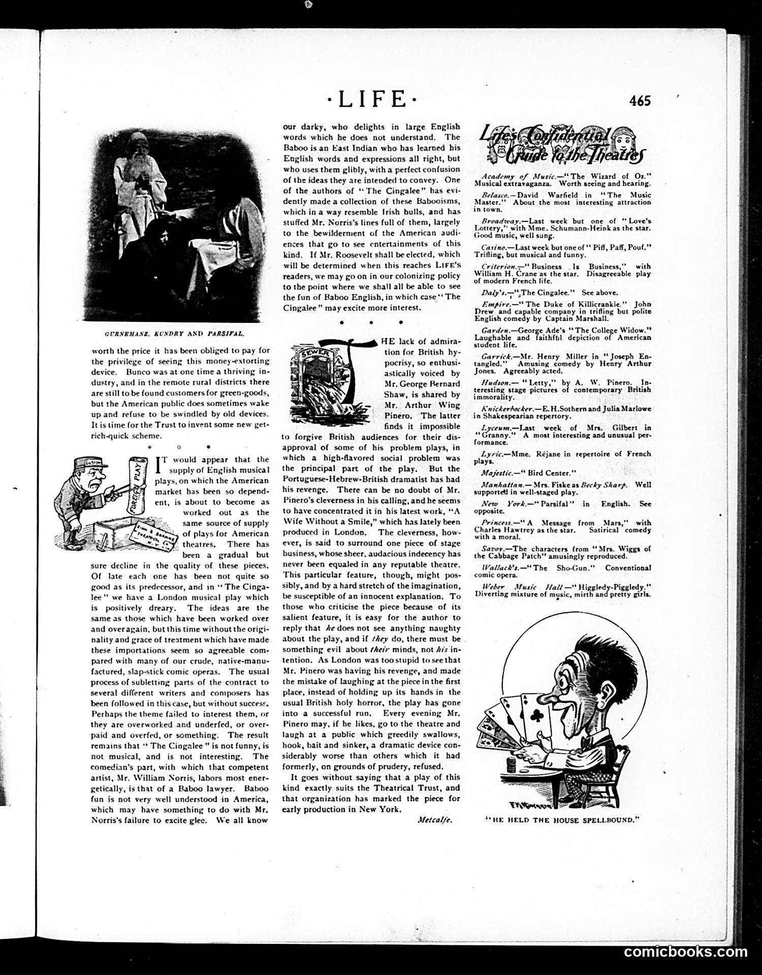 Life — November 10, 1904 — page 13: Life, 1904-11-10