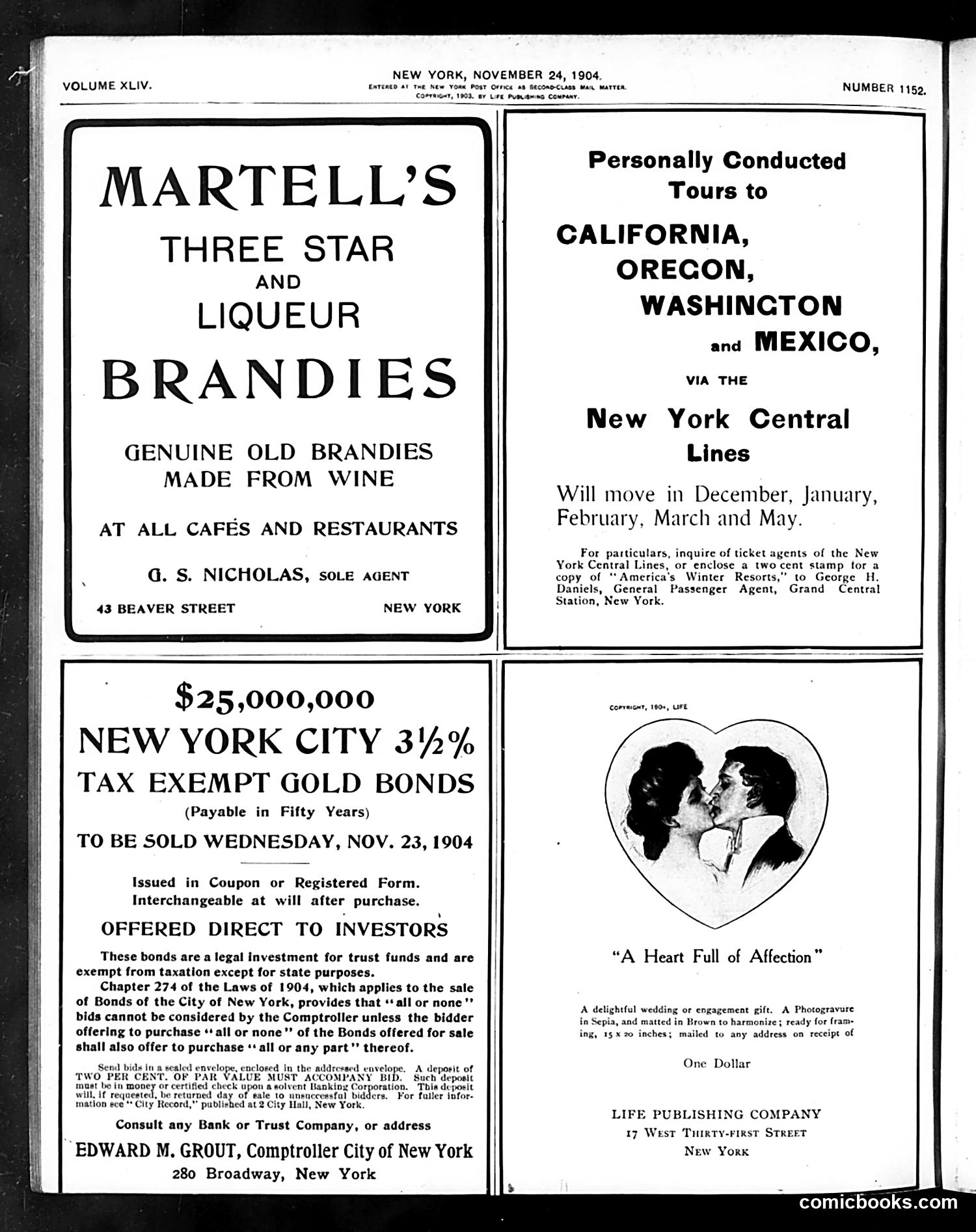 Life — November 24, 1904 — page 2: Life, 1904-11-24