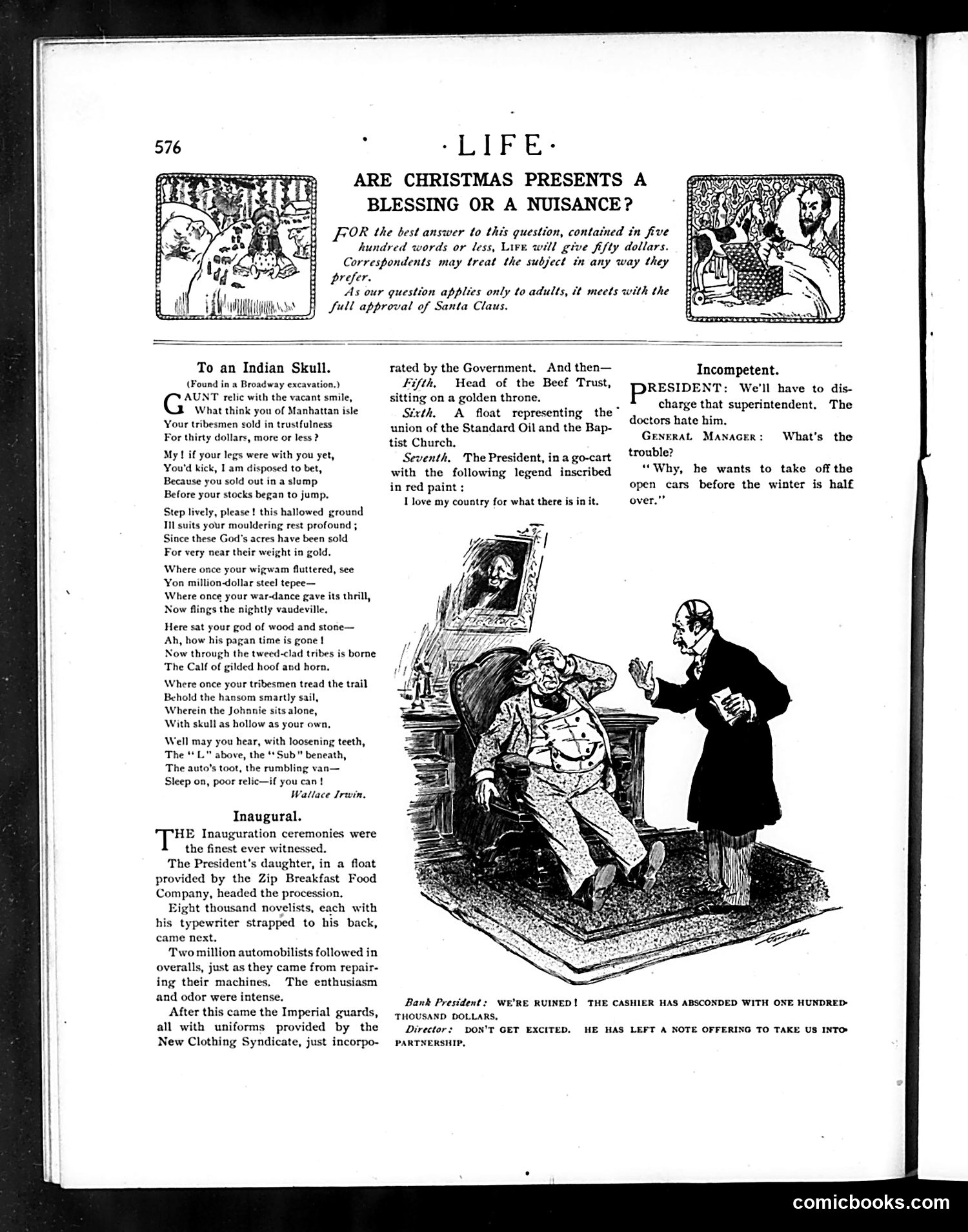 Life — December 3, 1904 — page 8: Life, 1904-12-03