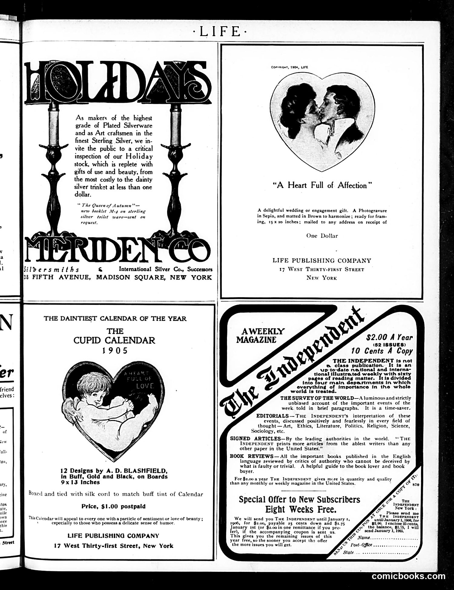 Life — December 8, 1904 — page 3: Life, 1904-12-08