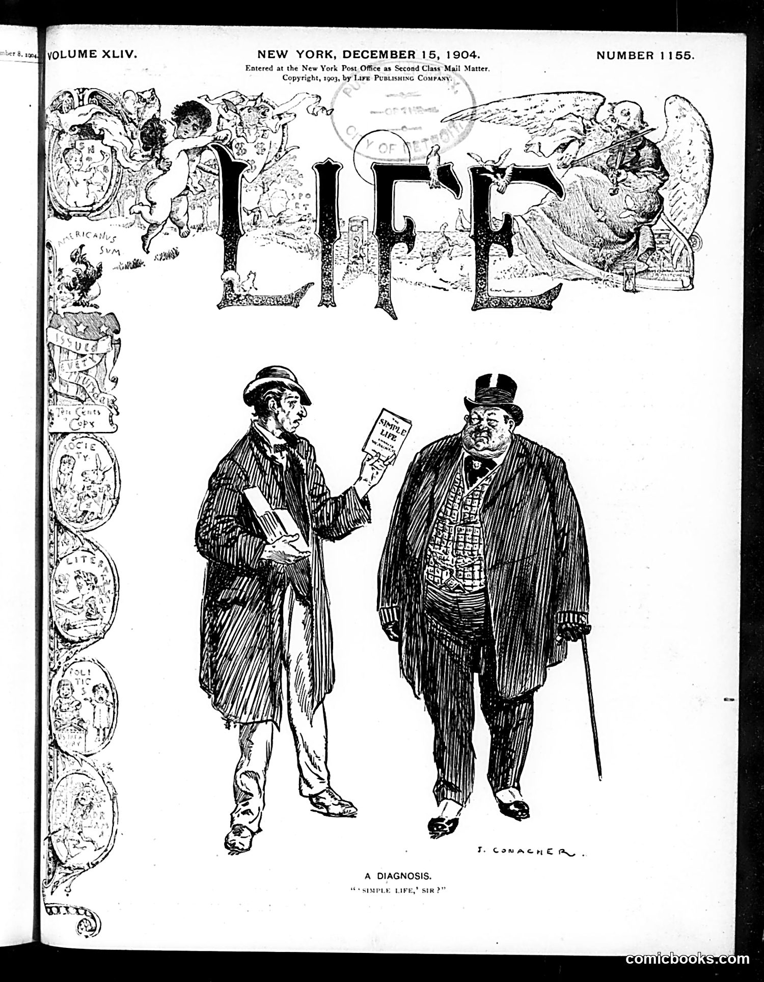 Life — December 15, 1904 — page 1: Life, 1904-12-15