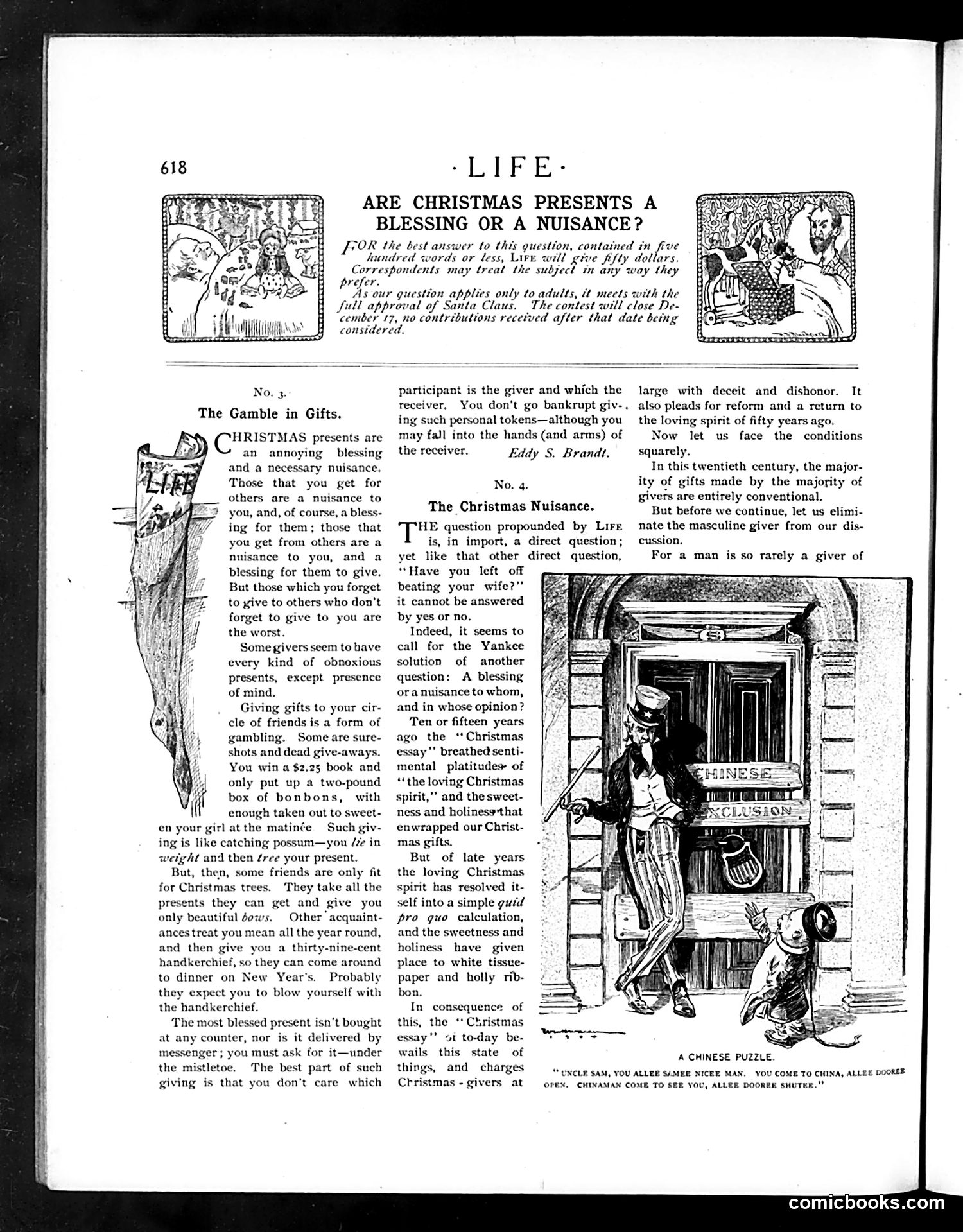 Life — December 15, 1904 — page 6: Life, 1904-12-15