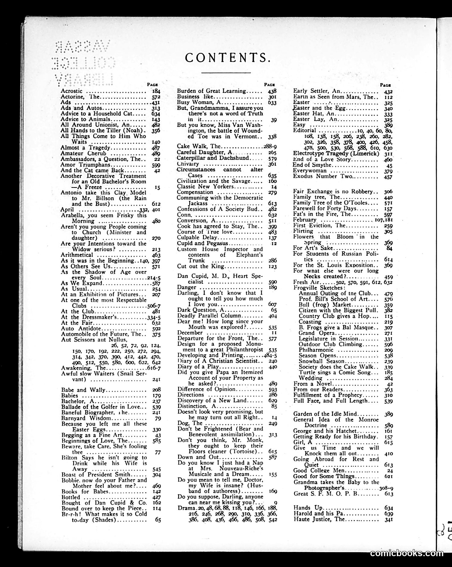 Life — 1904 — page 2: Life, 1904