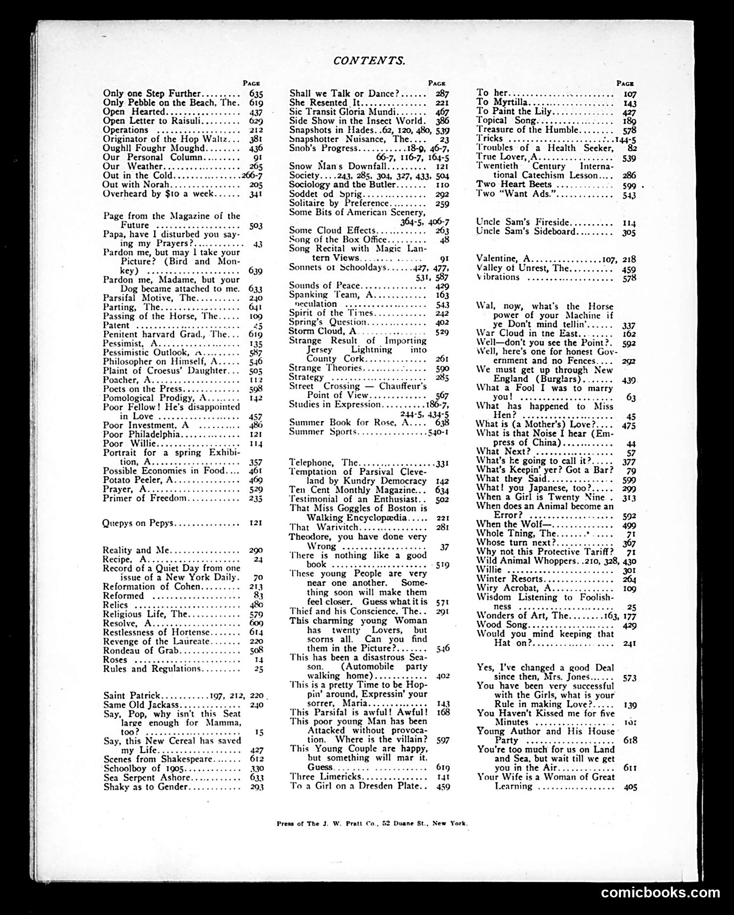 Life — 1904 — page 4: Life, 1904