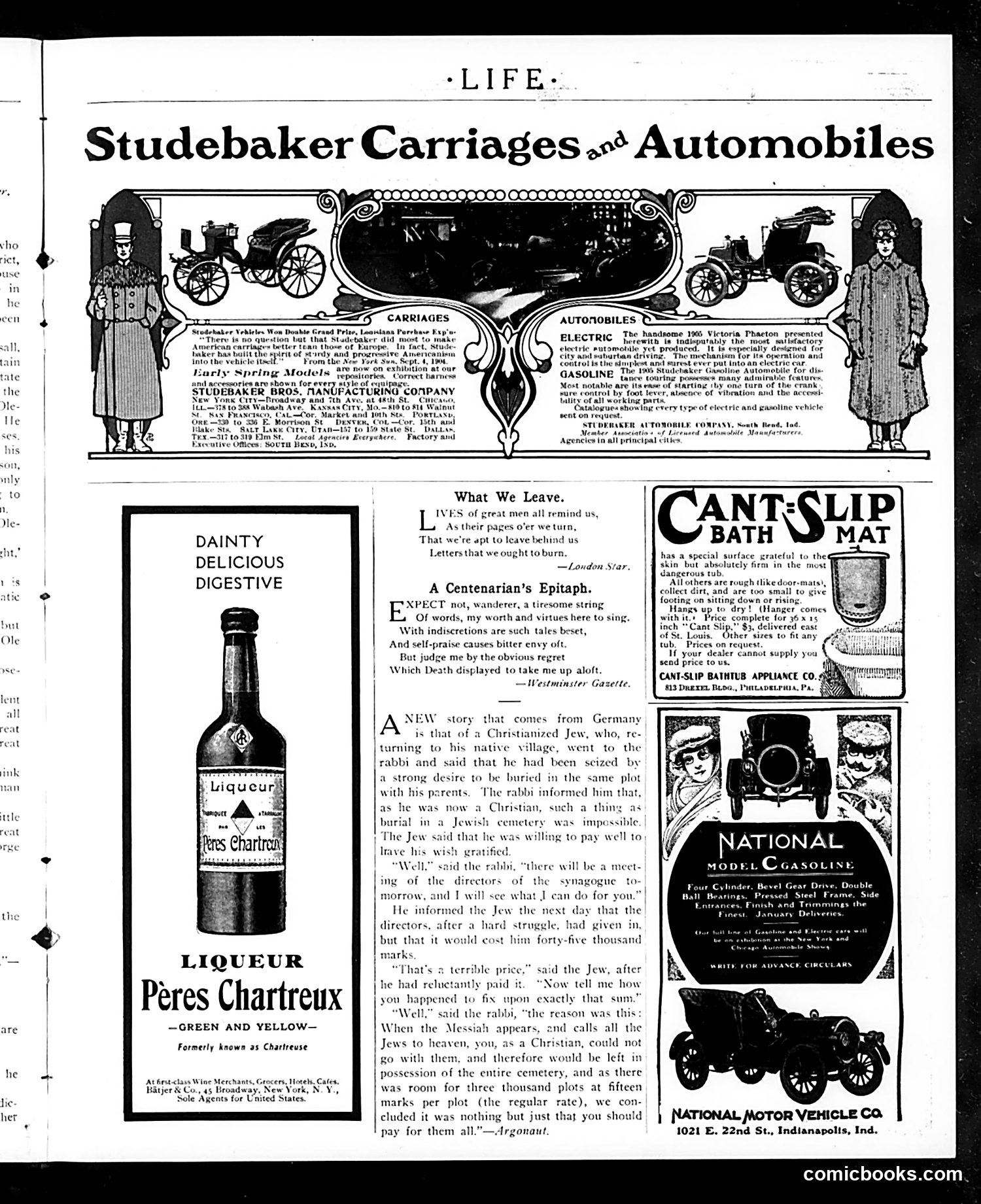 Life — January 19, 1905 — page 9: Life, 1905-01-19