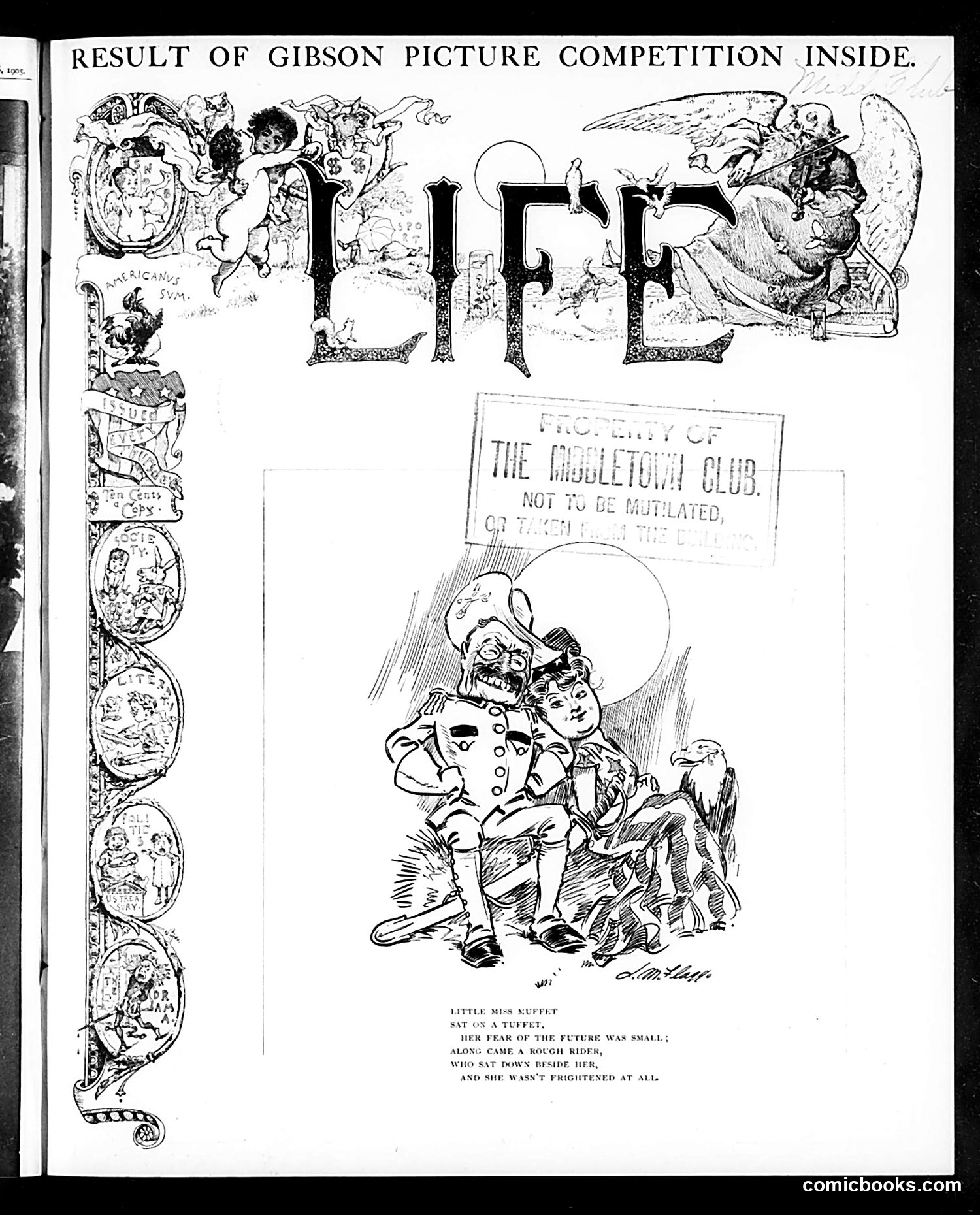 Life — February 23, 1905 — page 1: Life, 1905-02-23