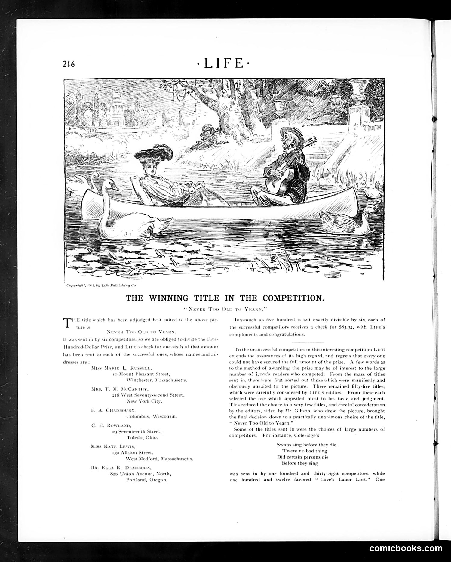 Life — February 23, 1905 — page 8: Life, 1905-02-23