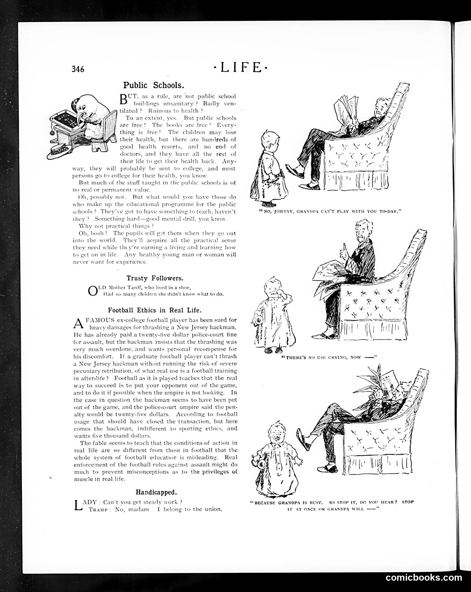 Life — March 30, 1905 — page 8: Life, 1905-03-30