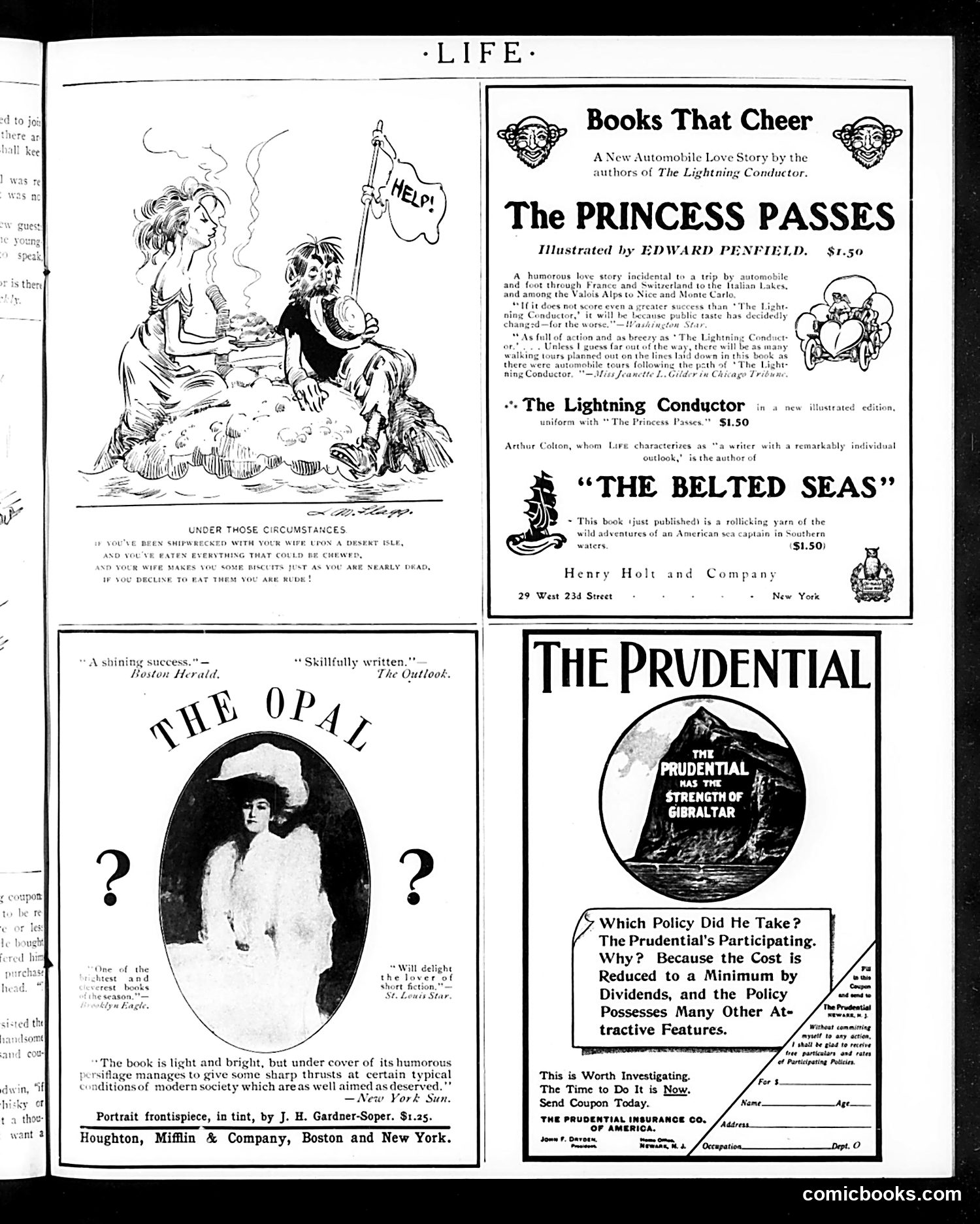 Life — April 6, 1905 — page 13: Life, 1905-04-06