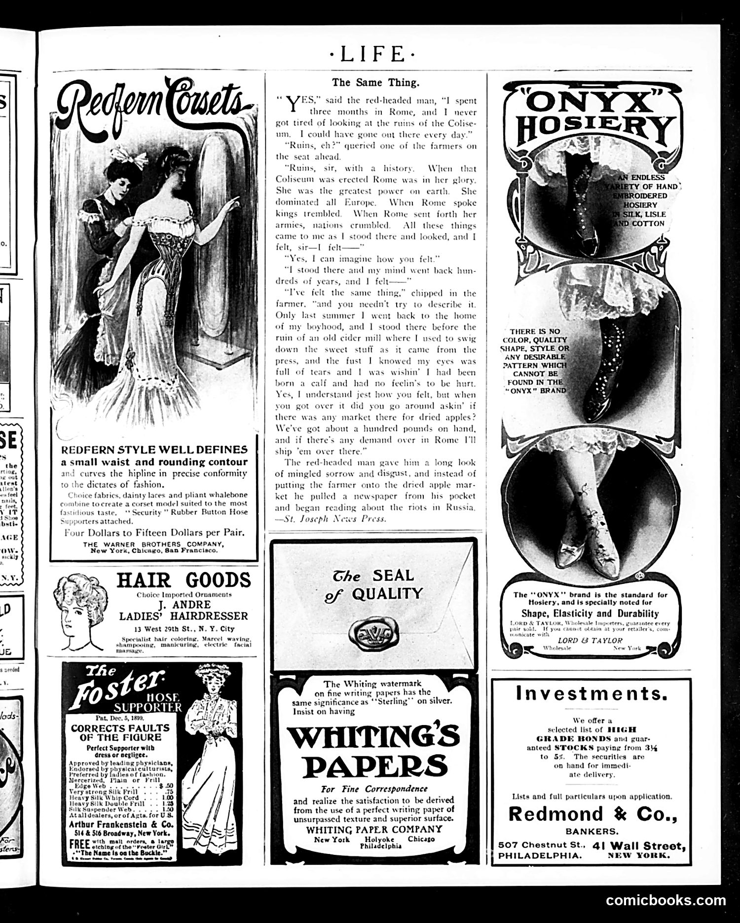 Life — May 4, 1905 — page 11: Life, 1905-05-04