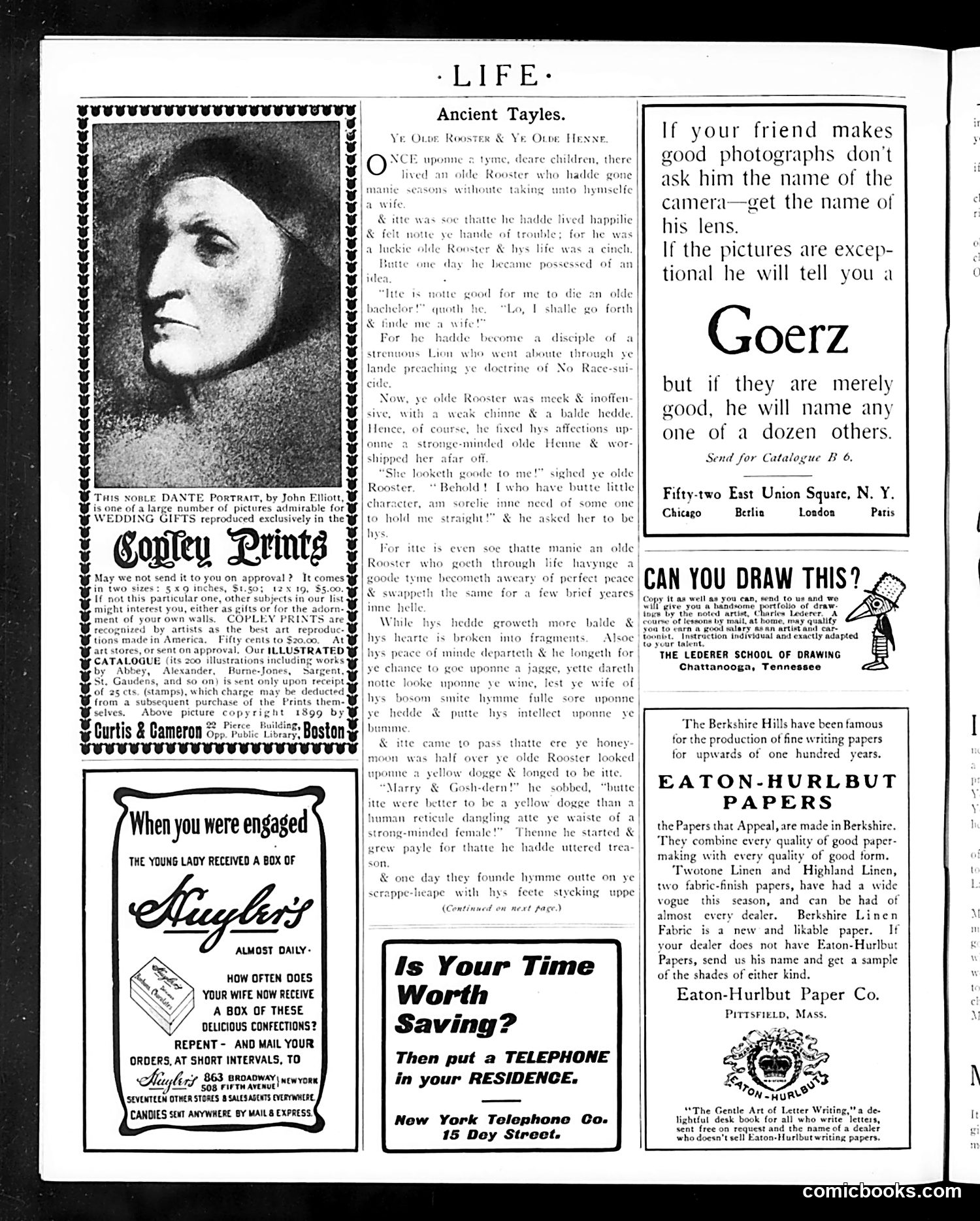 Life — May 4, 1905 — page 12: Life, 1905-05-04