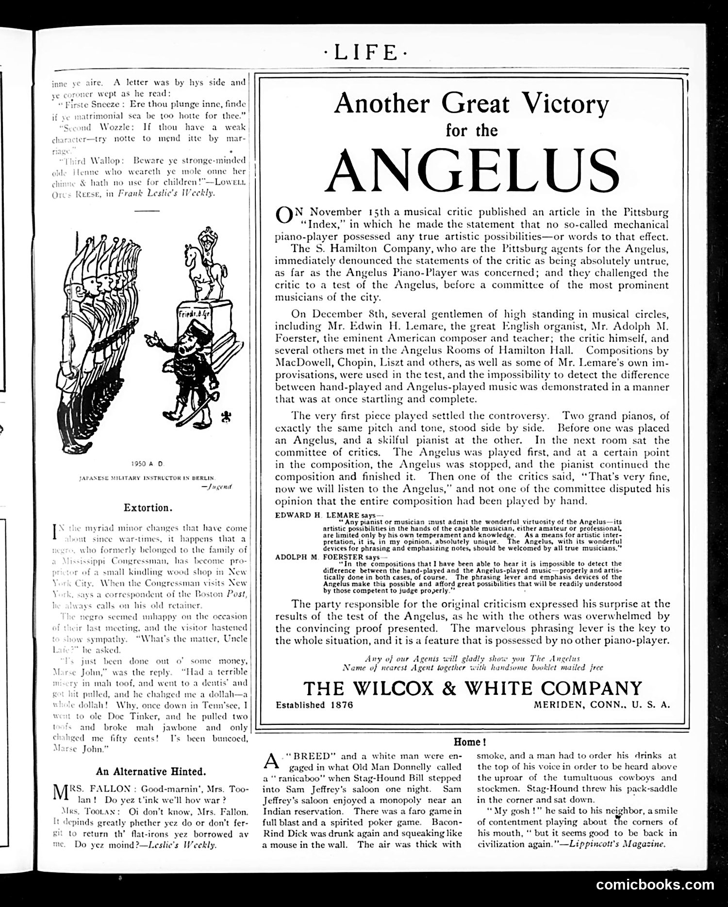 Life — May 4, 1905 — page 13: Life, 1905-05-04