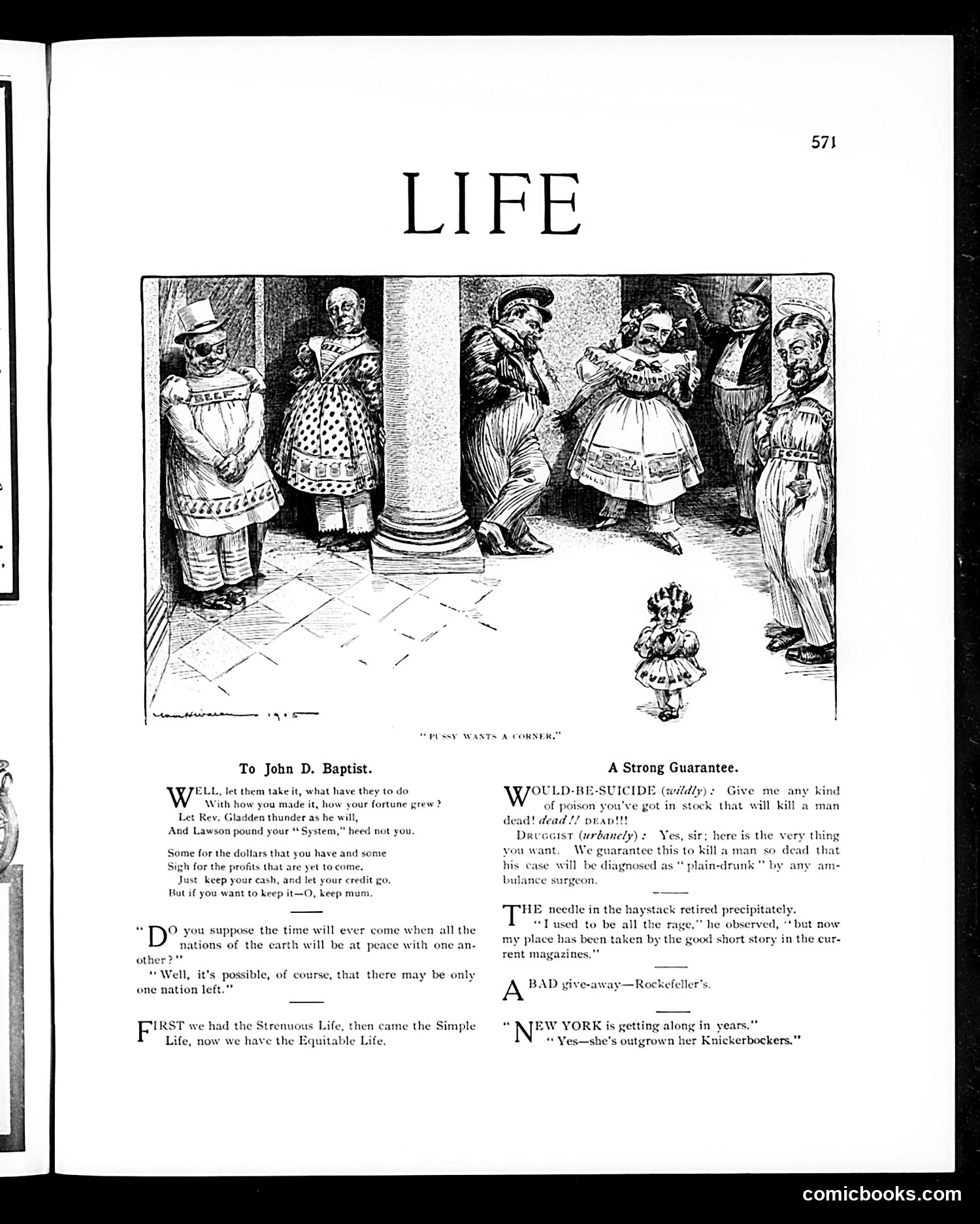 Life — May 18, 1905 — page 9: Life, 1905-05-18