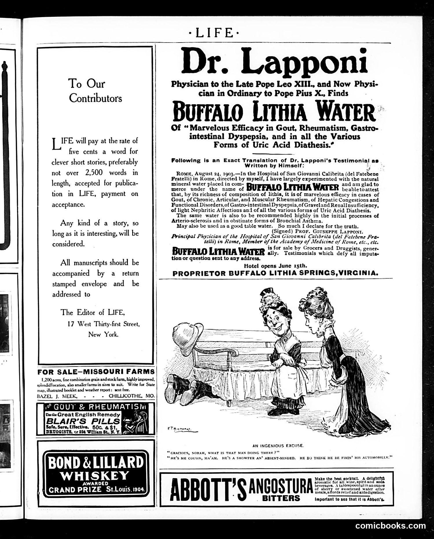 Life — May 25, 1905 — page 3: Life, 1905-05-25