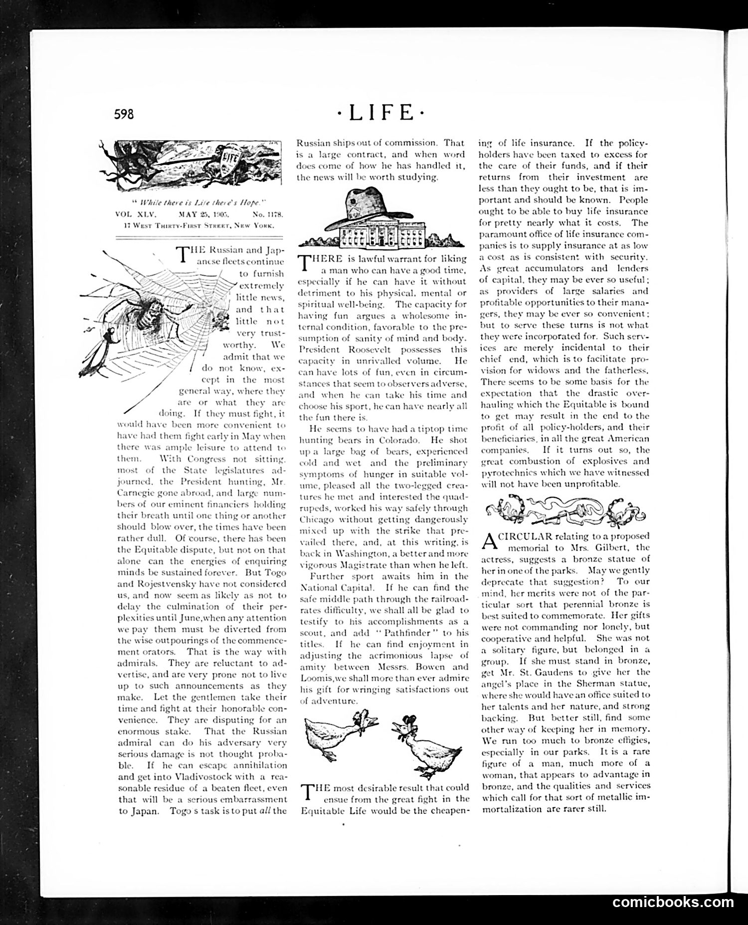 Life — May 25, 1905 — page 6: Life, 1905-05-25