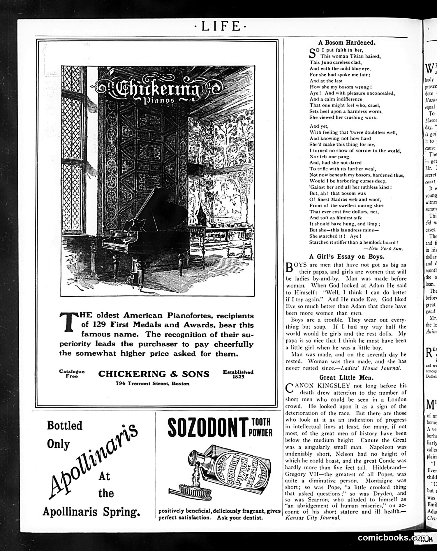 Life — June 1, 1905 — page 12: Life, 1905-06-01