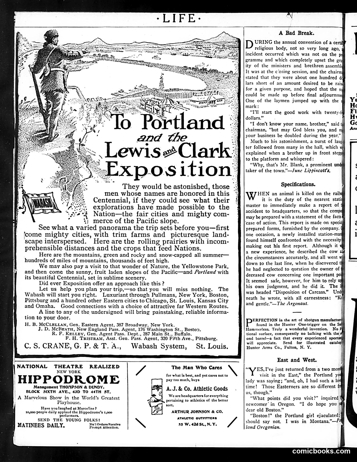 Life — July 6, 1905 — page 4: Life, 1905-07-06