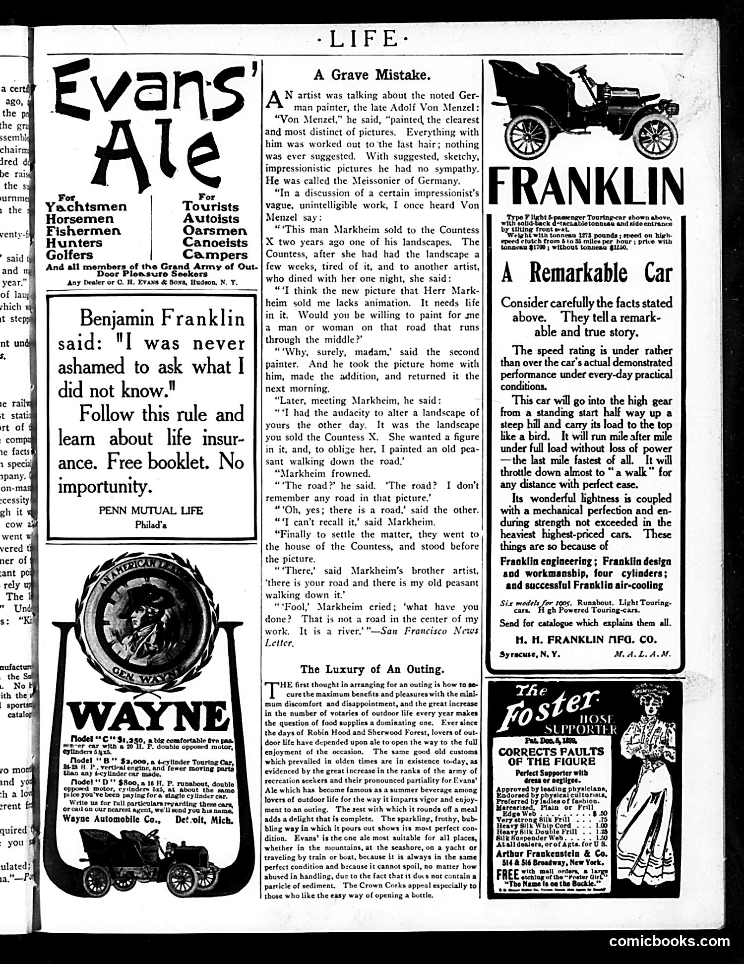 Life — July 6, 1905 — page 5: Life, 1905-07-06