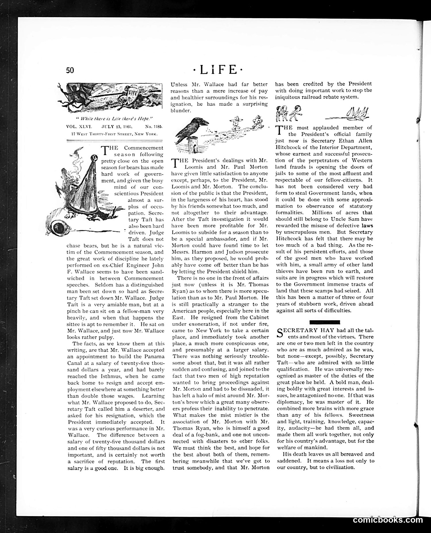 Life — July 13, 1905 — page 6: Life, 1905-07-13