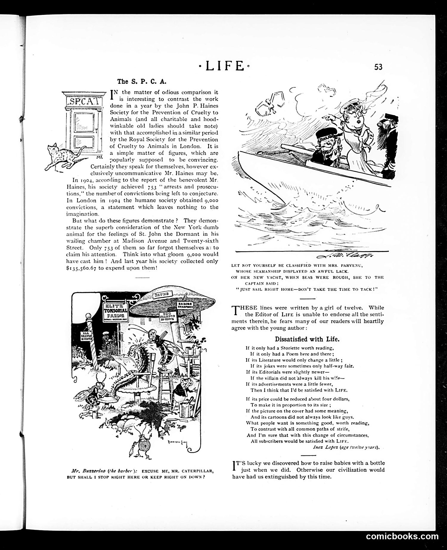 Life — July 13, 1905 — page 9: Life, 1905-07-13