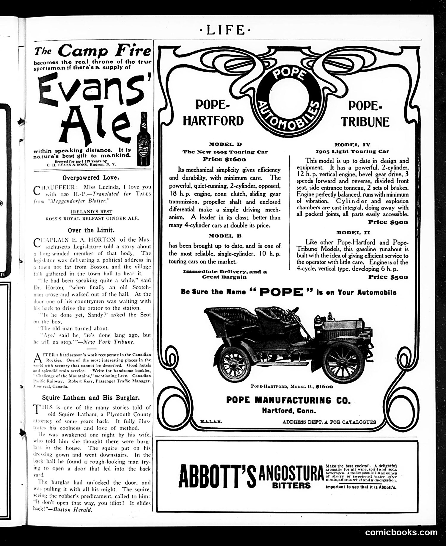 Life — July 20, 1905 — page 5: Life, 1905-07-20