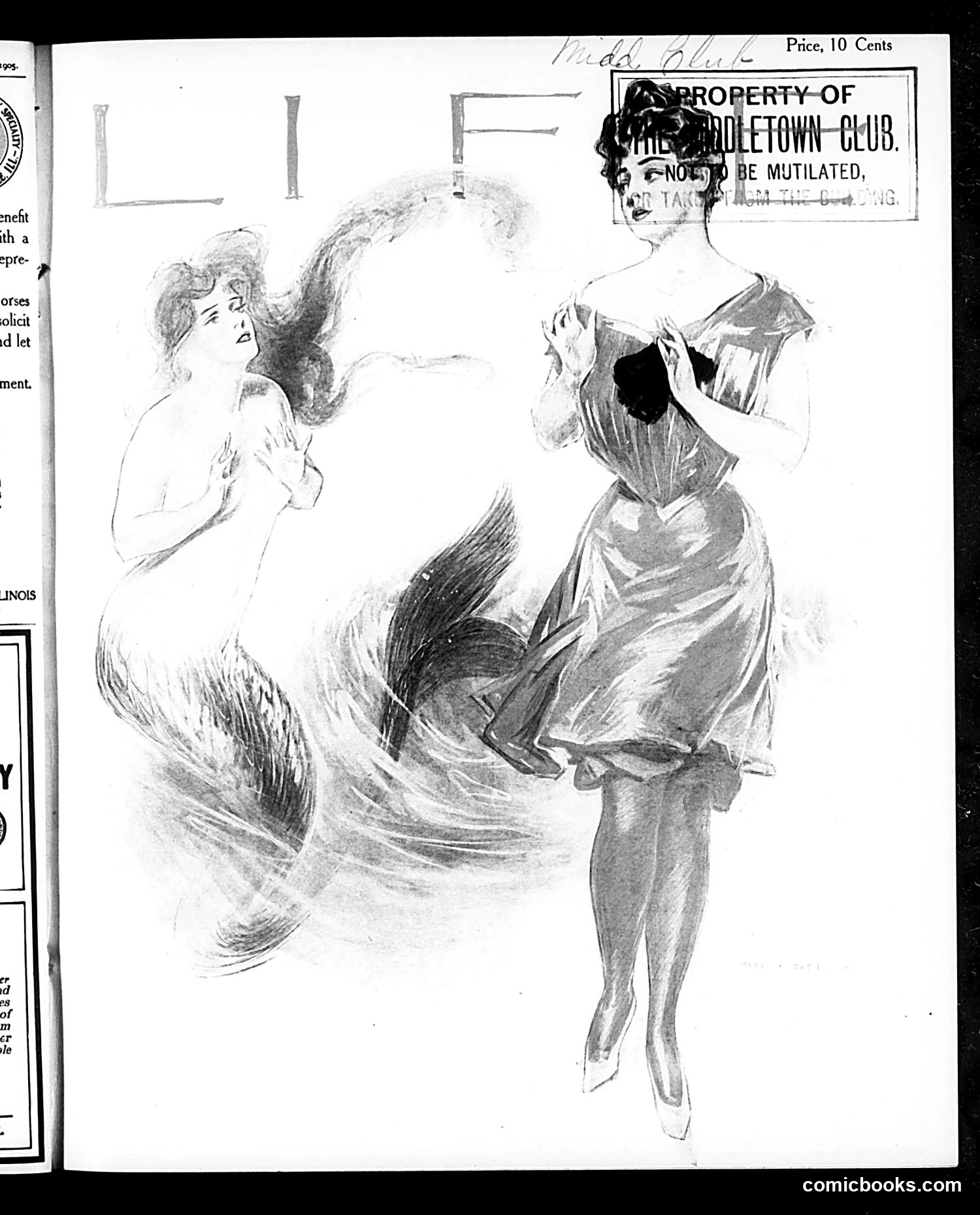 Life — August 3, 1905 — page 1: Life, 1905-08-03