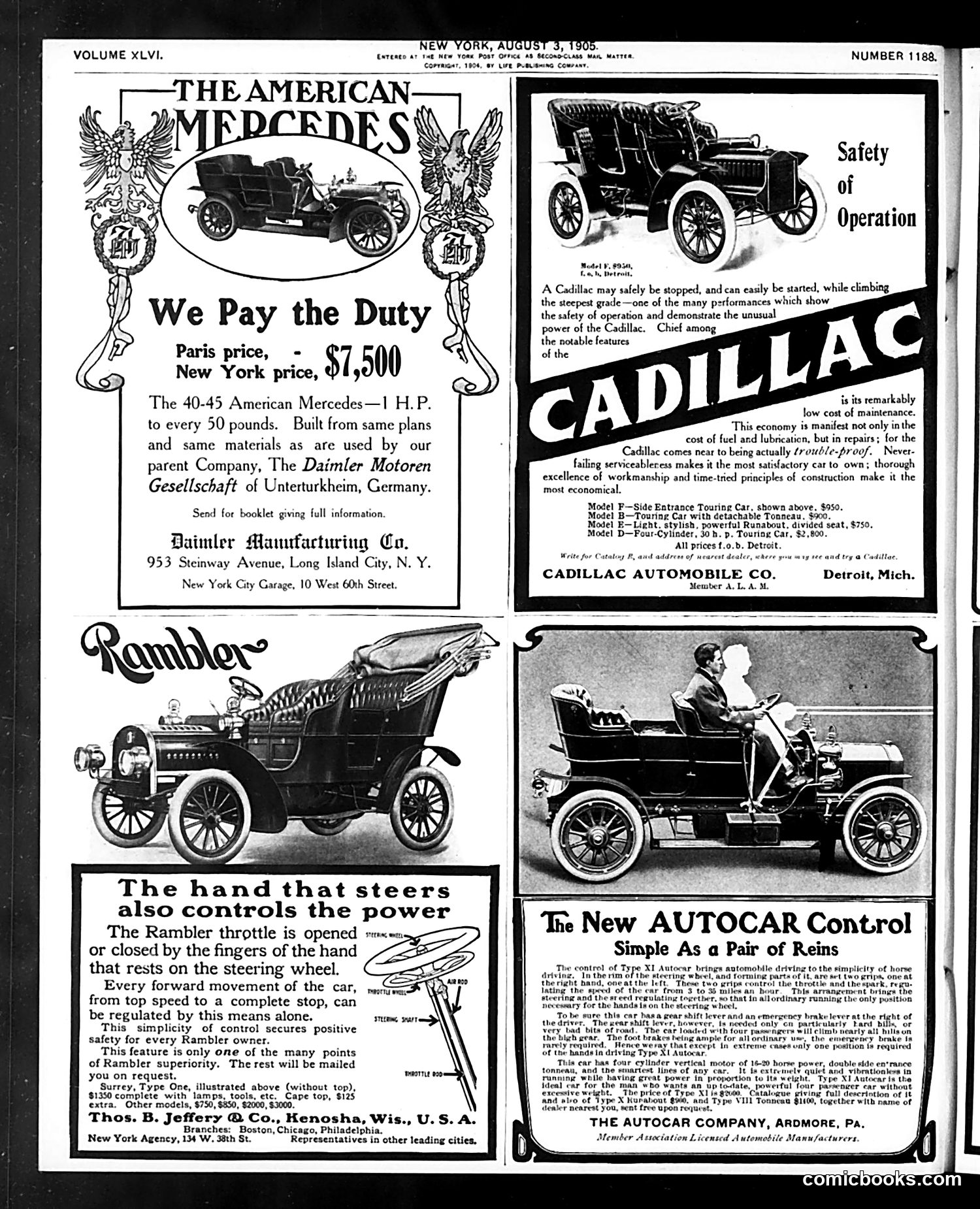 Life — August 3, 1905 — page 2: Life, 1905-08-03