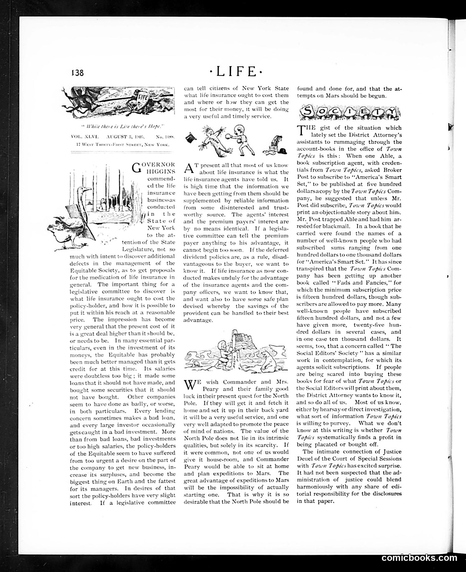 Life — August 3, 1905 — page 12: Life, 1905-08-03
