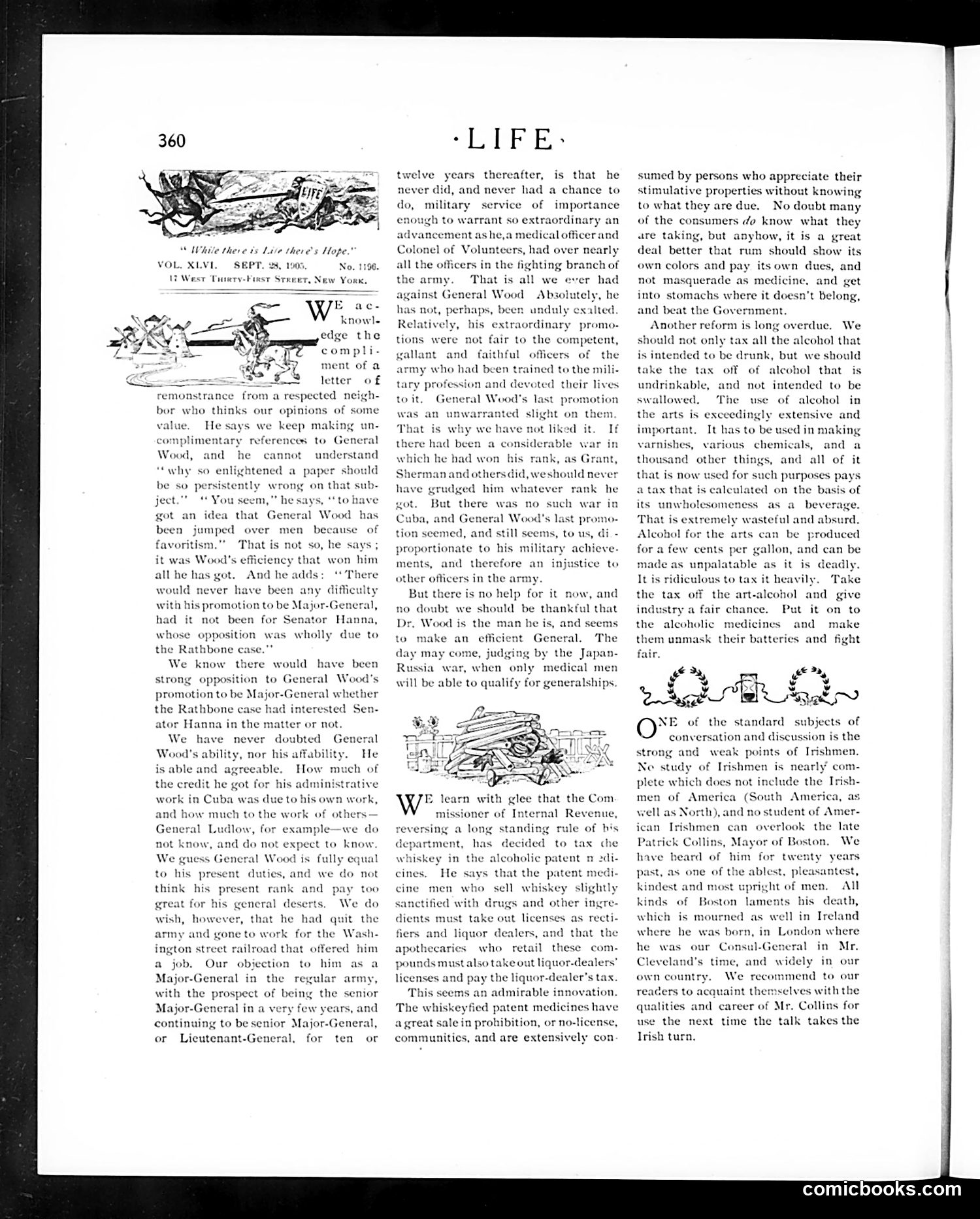 Life — September 28, 1905 — page 4: Life, 1905-09-28