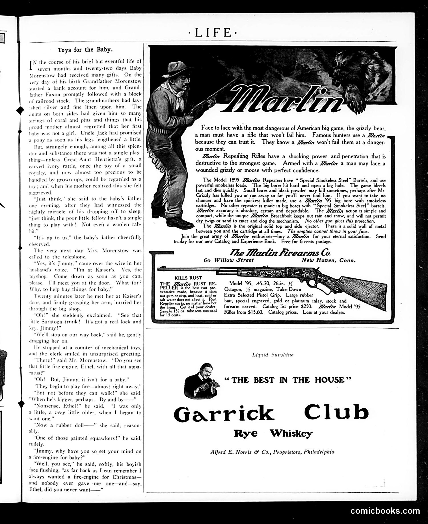 Life — November 2, 1905 — page 7: Life, 1905-11-02