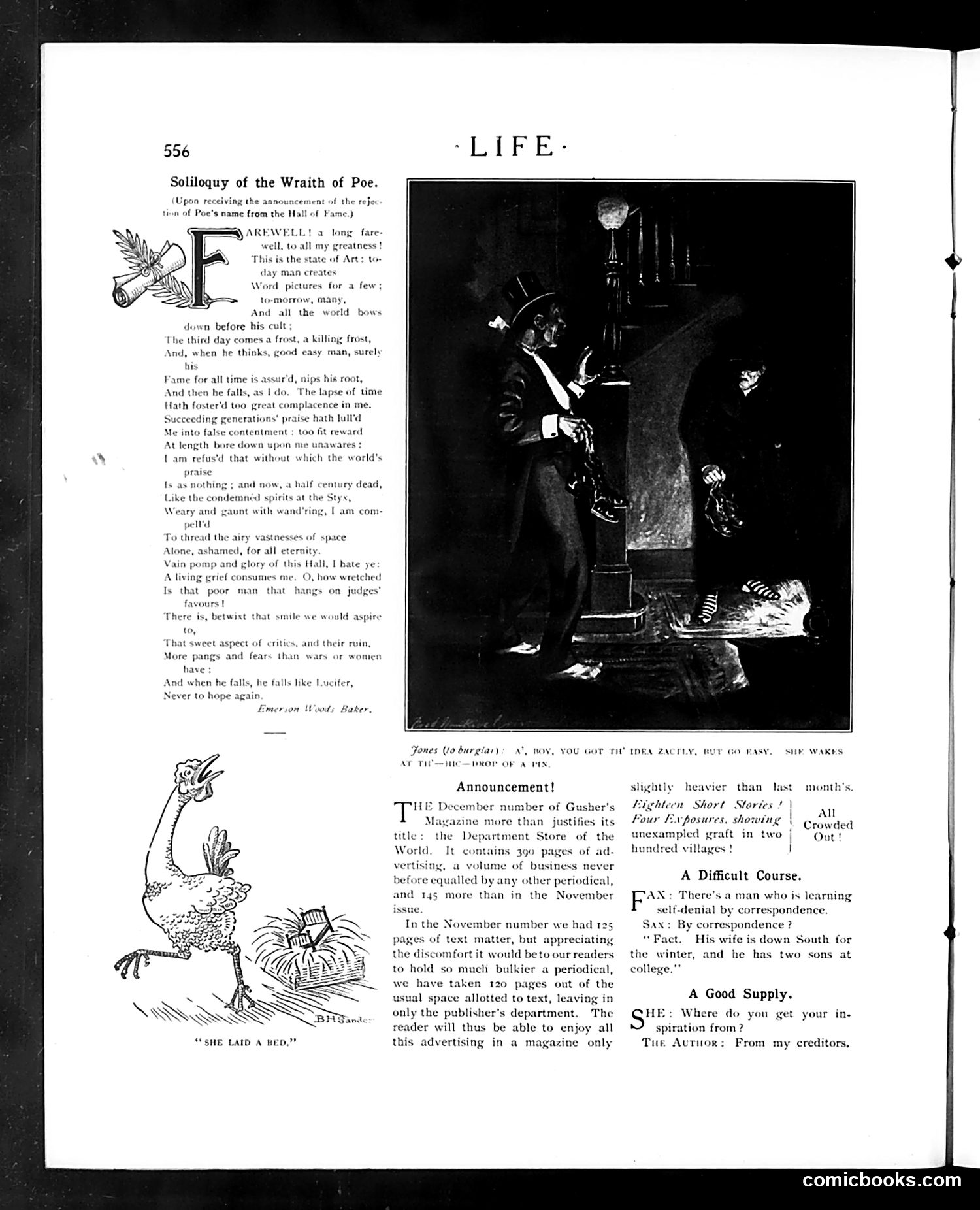 Life — November 9, 1905 — page 8: Life, 1905-11-09