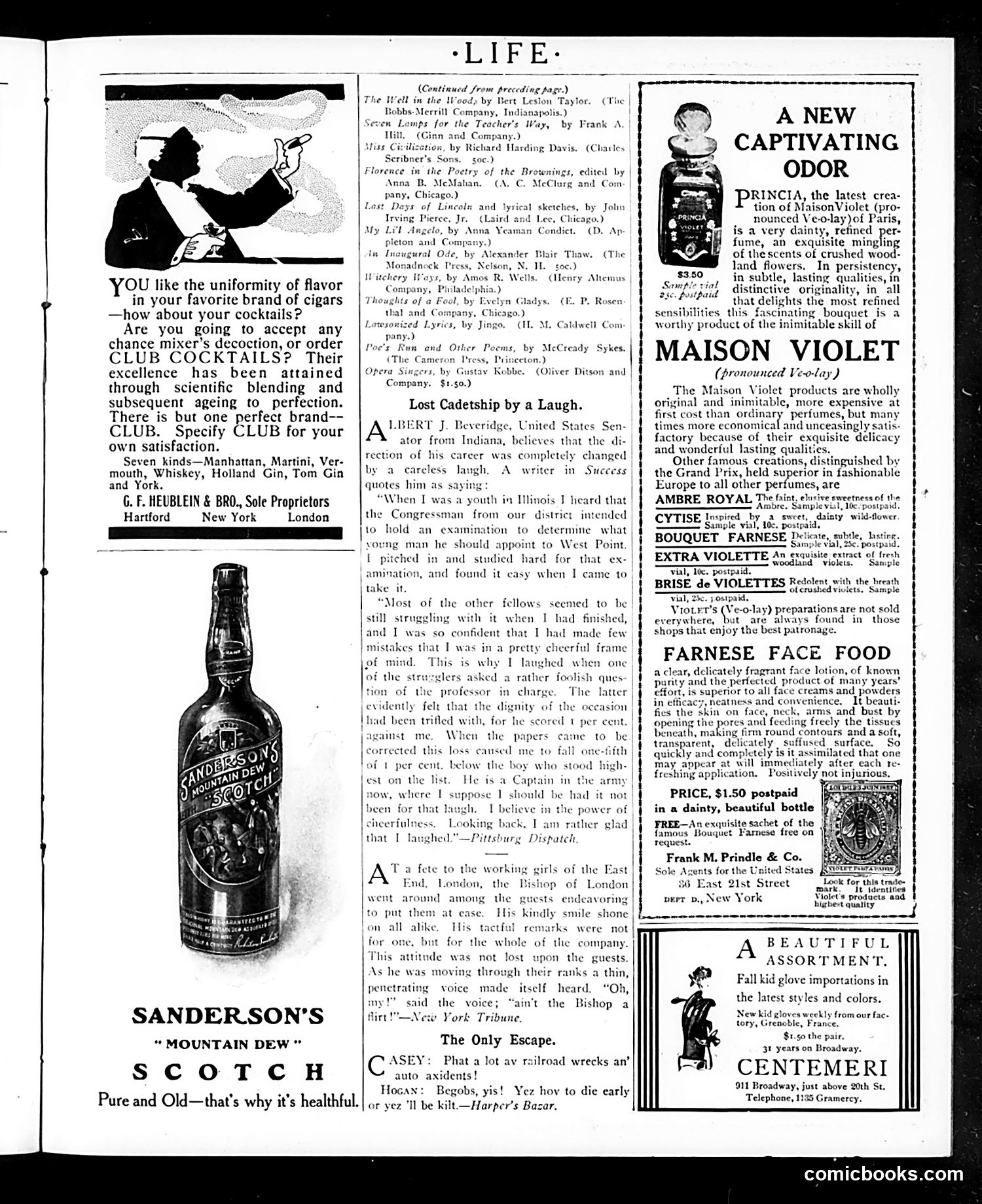 Life — November 16, 1905 — page 7: Life, 1905-11-16