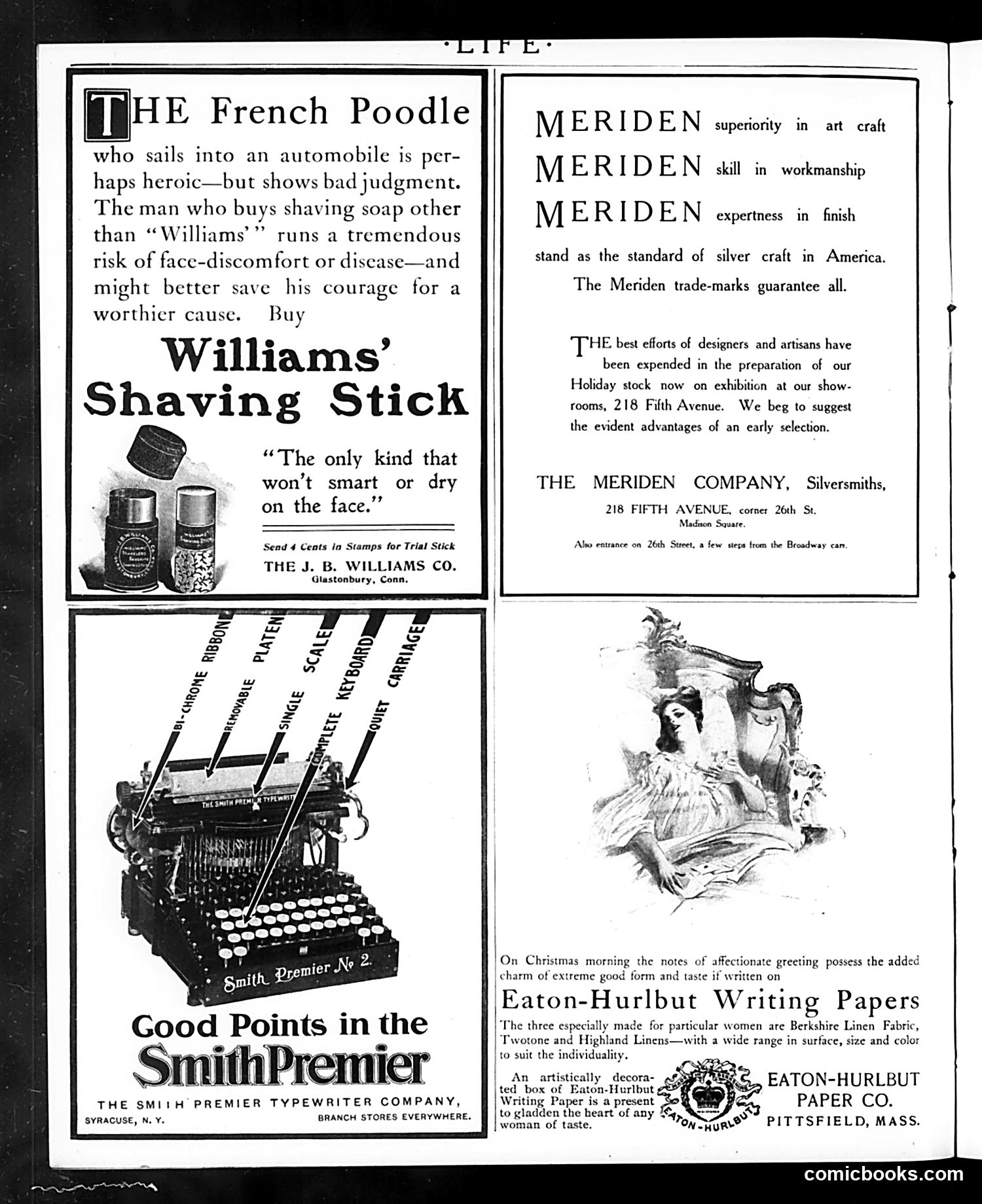 Life — November 16, 1905 — page 8: Life, 1905-11-16