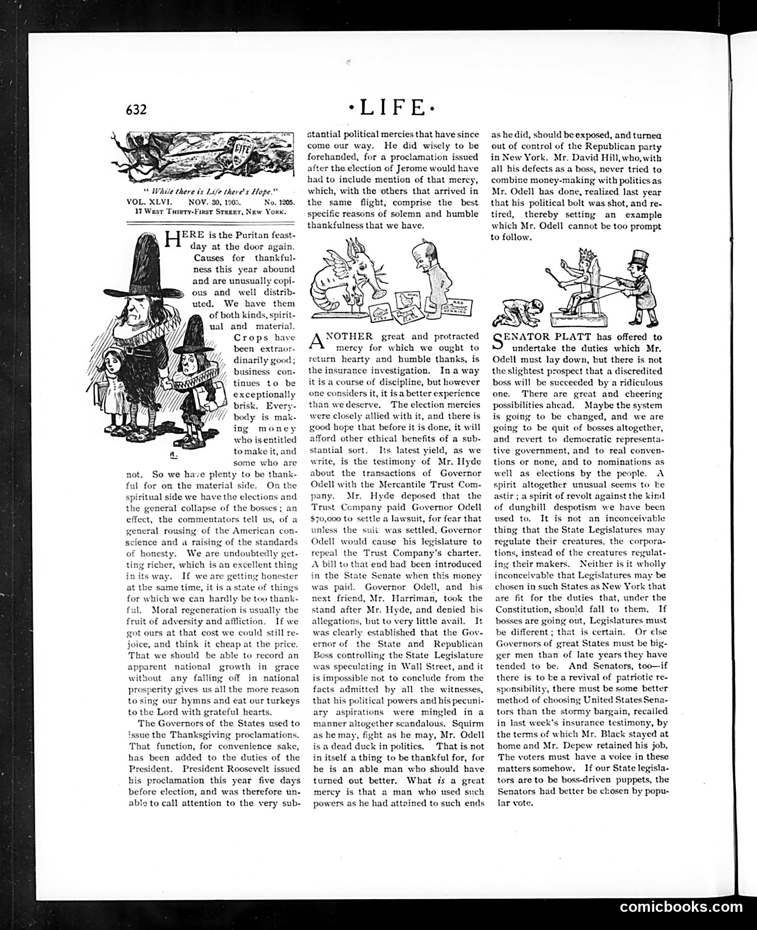 Life — November 30, 1905 — page 6: Life, 1905-11-30