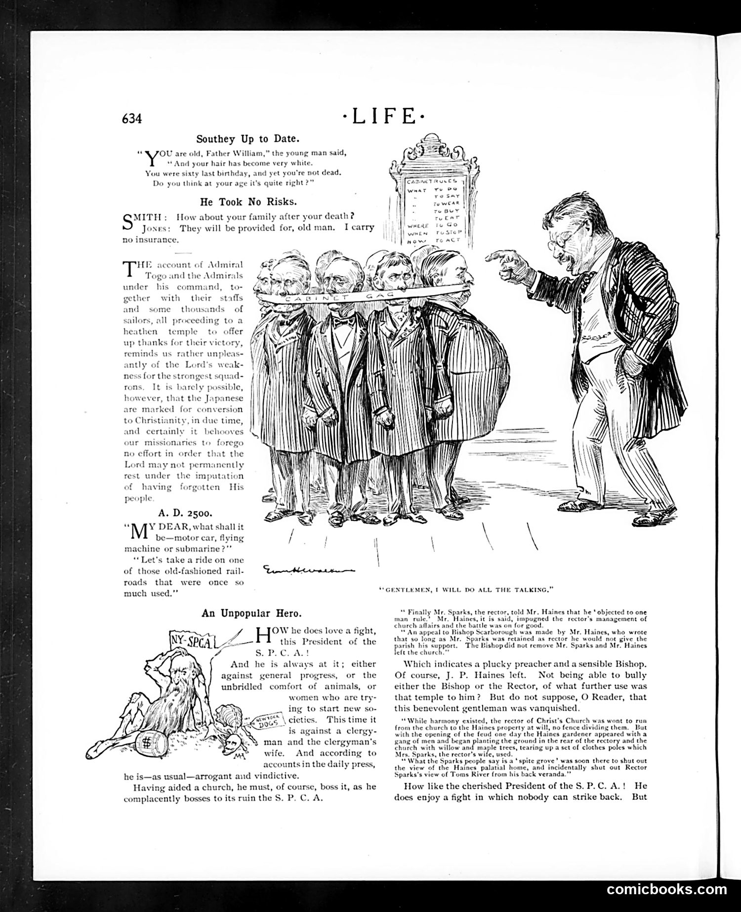 Life — November 30, 1905 — page 8: Life, 1905-11-30
