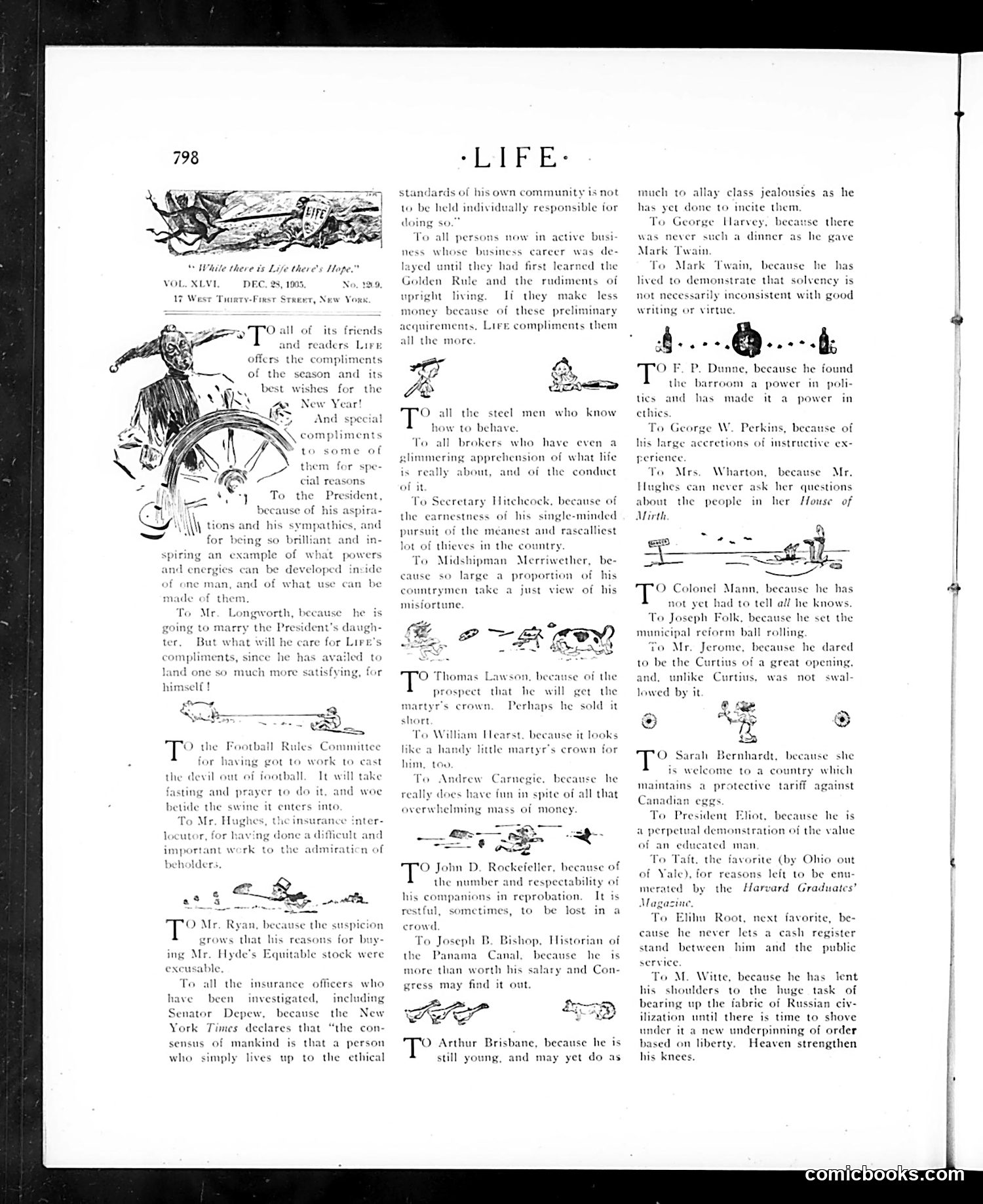 Life — December 28, 1905 — page 6: Life, 1905-12-28