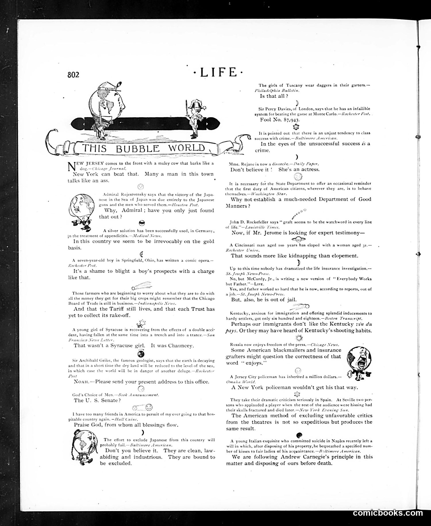 Life — December 28, 1905 — page 10: Life, 1905-12-28