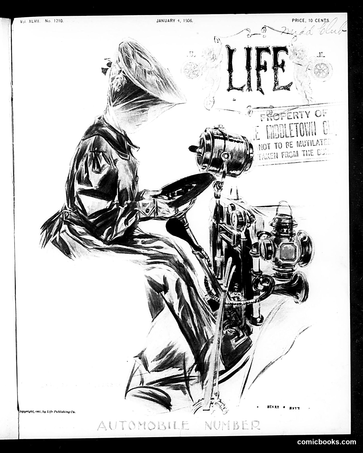Life — January 4, 1906 — page 1: Life, 1906-01-04
