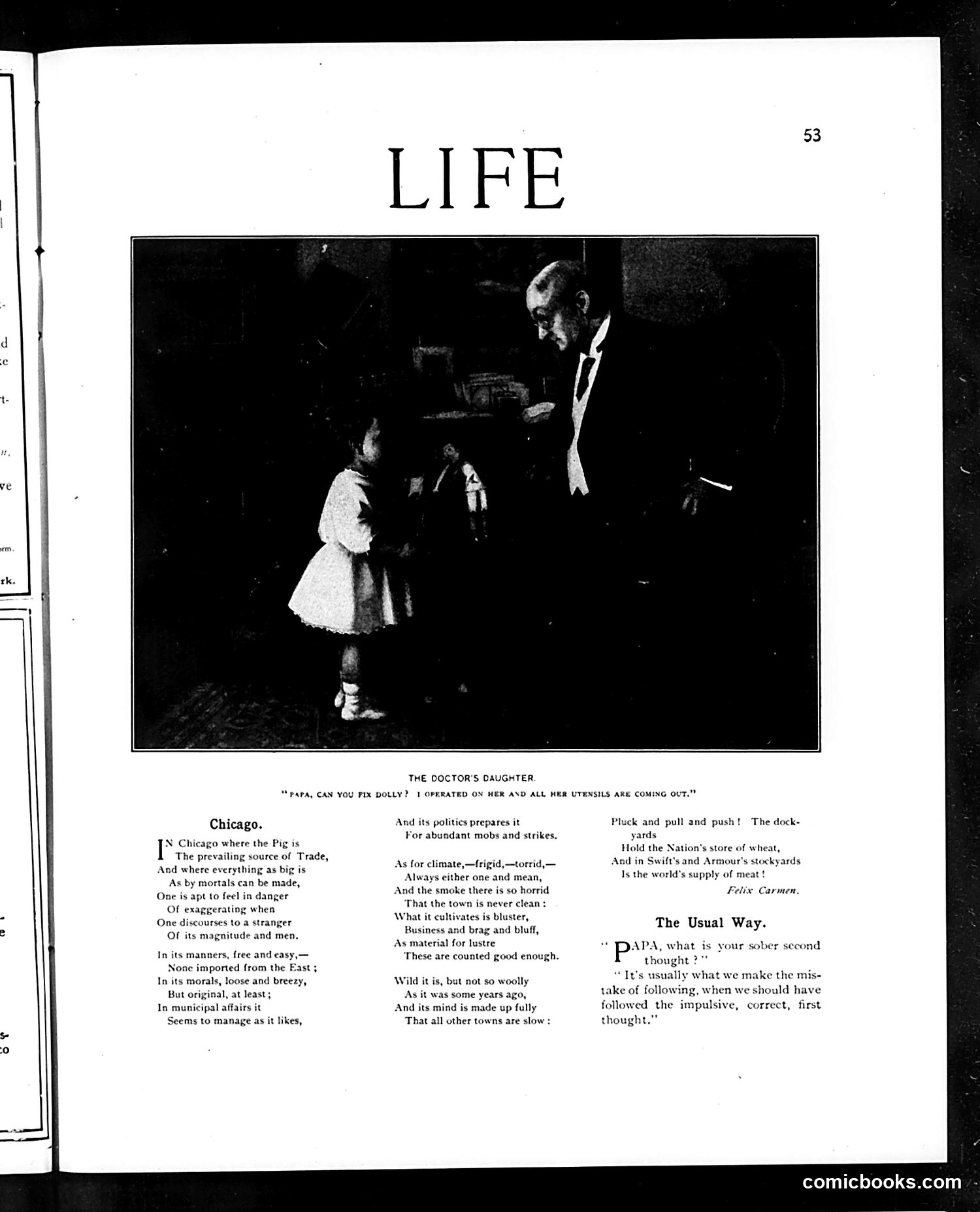 Life — January 11, 1906 — page 5: Life, 1906-01-11
